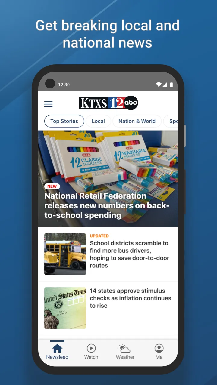 KTXS - News for Abilene, Texas | Indus Appstore | Screenshot