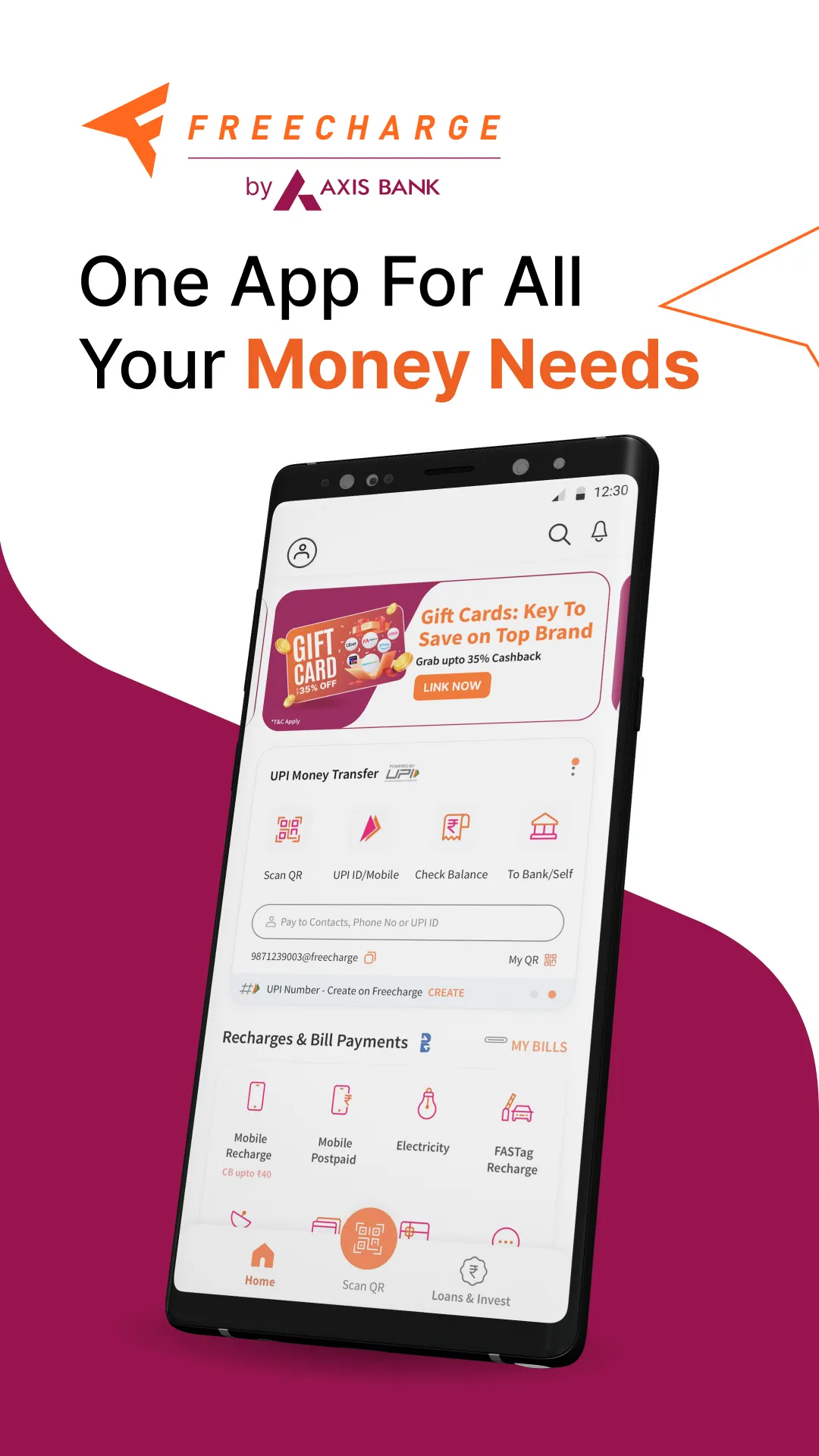 Freecharge UPI & Credit Card | Indus Appstore | Screenshot