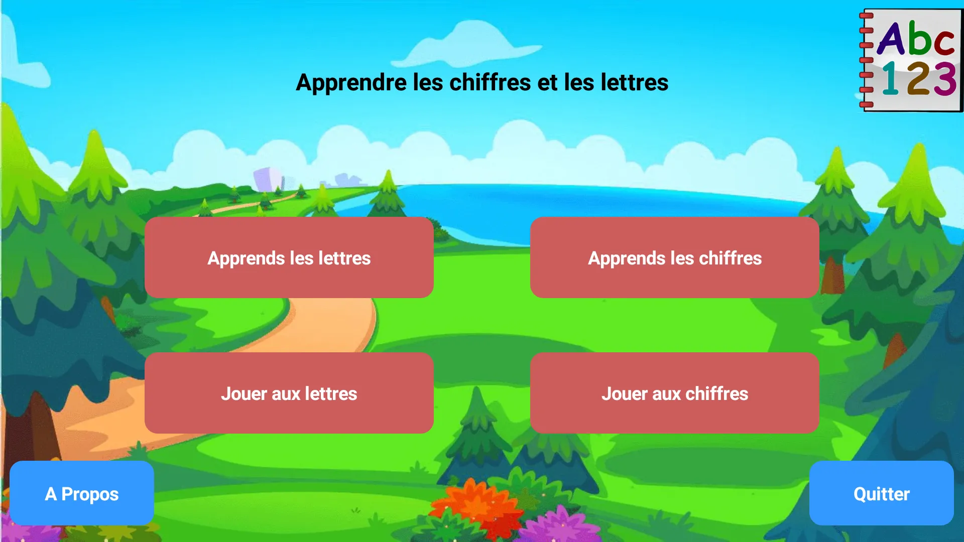 Apprends chiffres et lettres | Indus Appstore | Screenshot