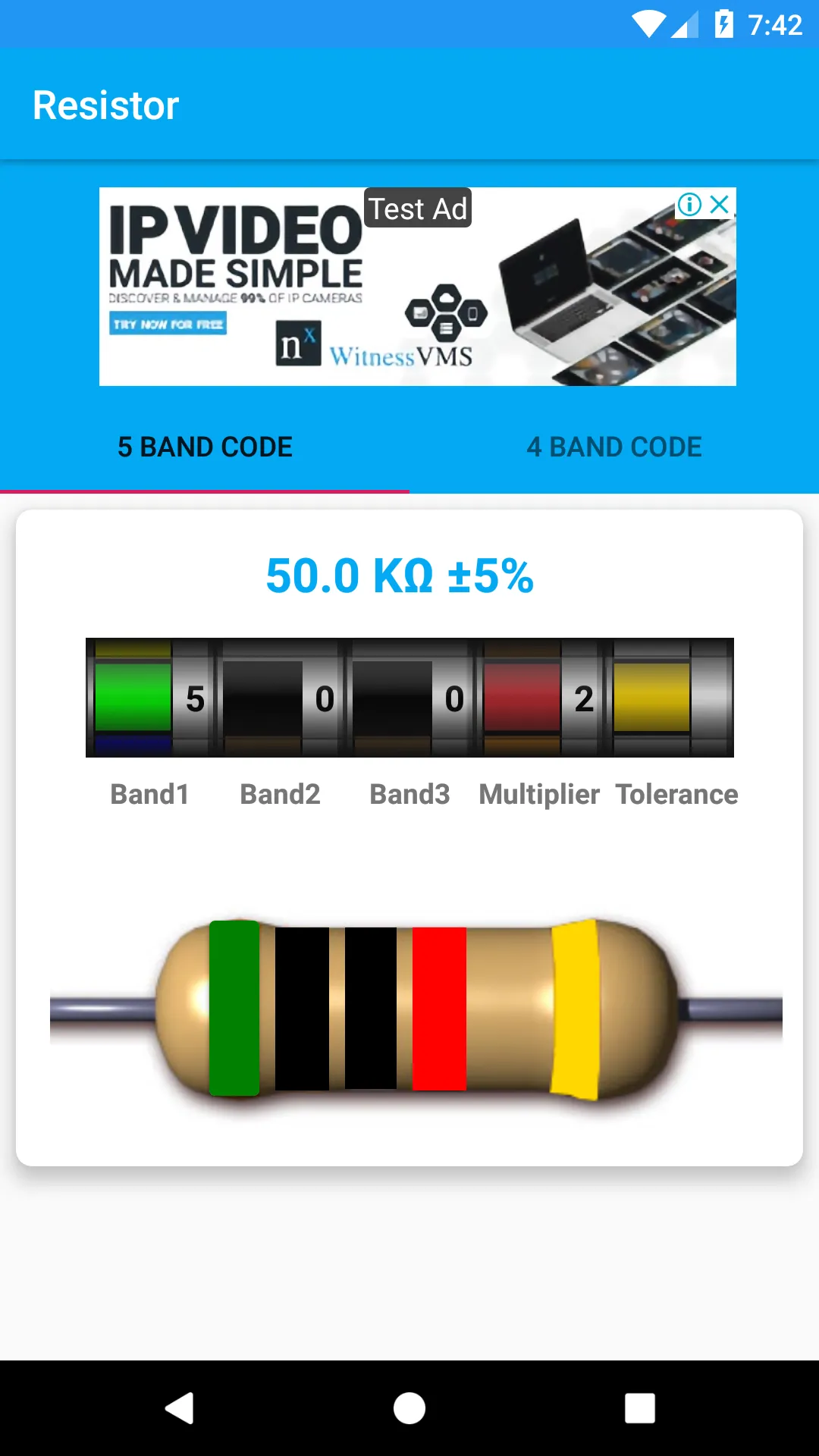 Resistor Code | Indus Appstore | Screenshot