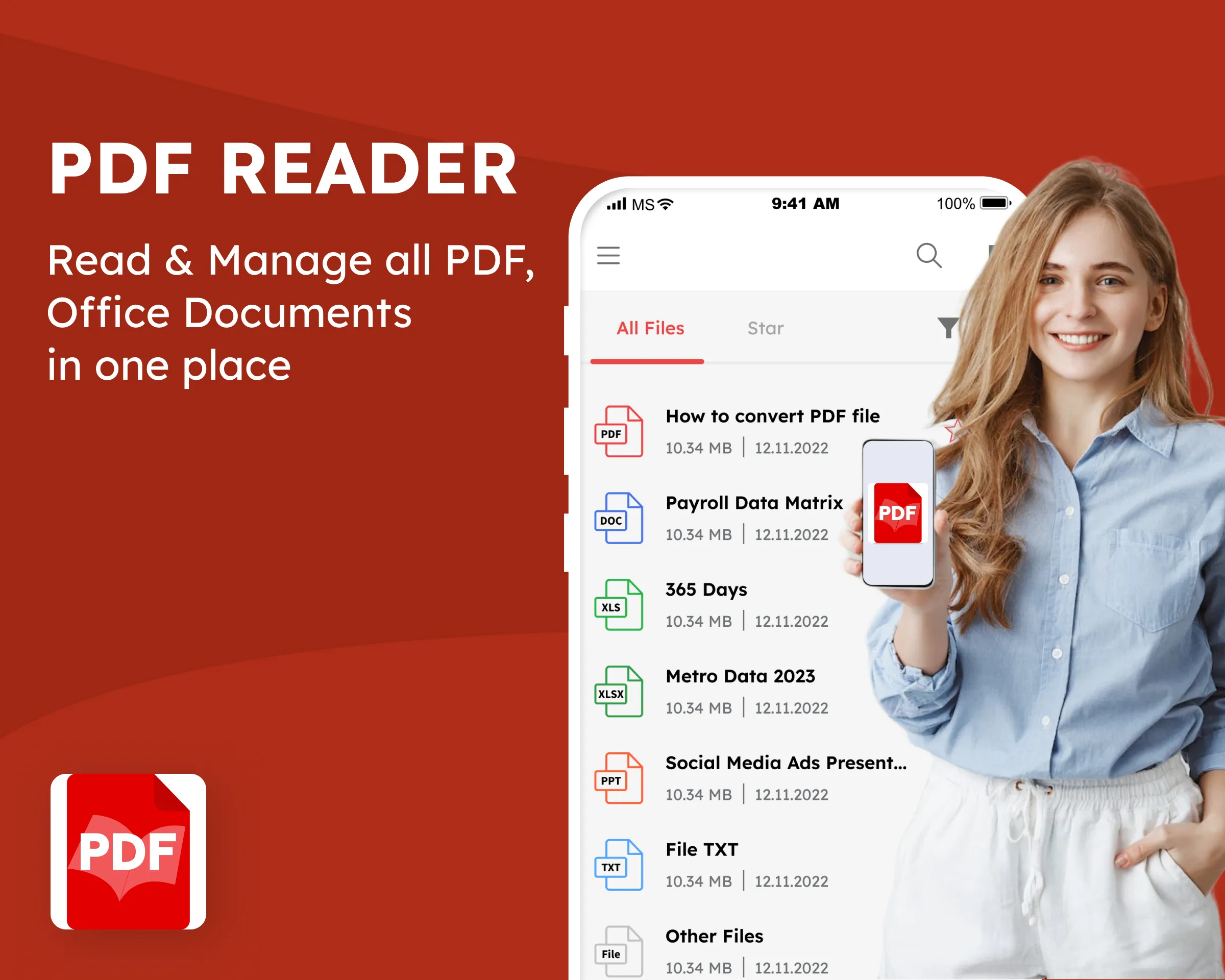 PDF Reader: Ebook, PDF Viewer | Indus Appstore | Screenshot