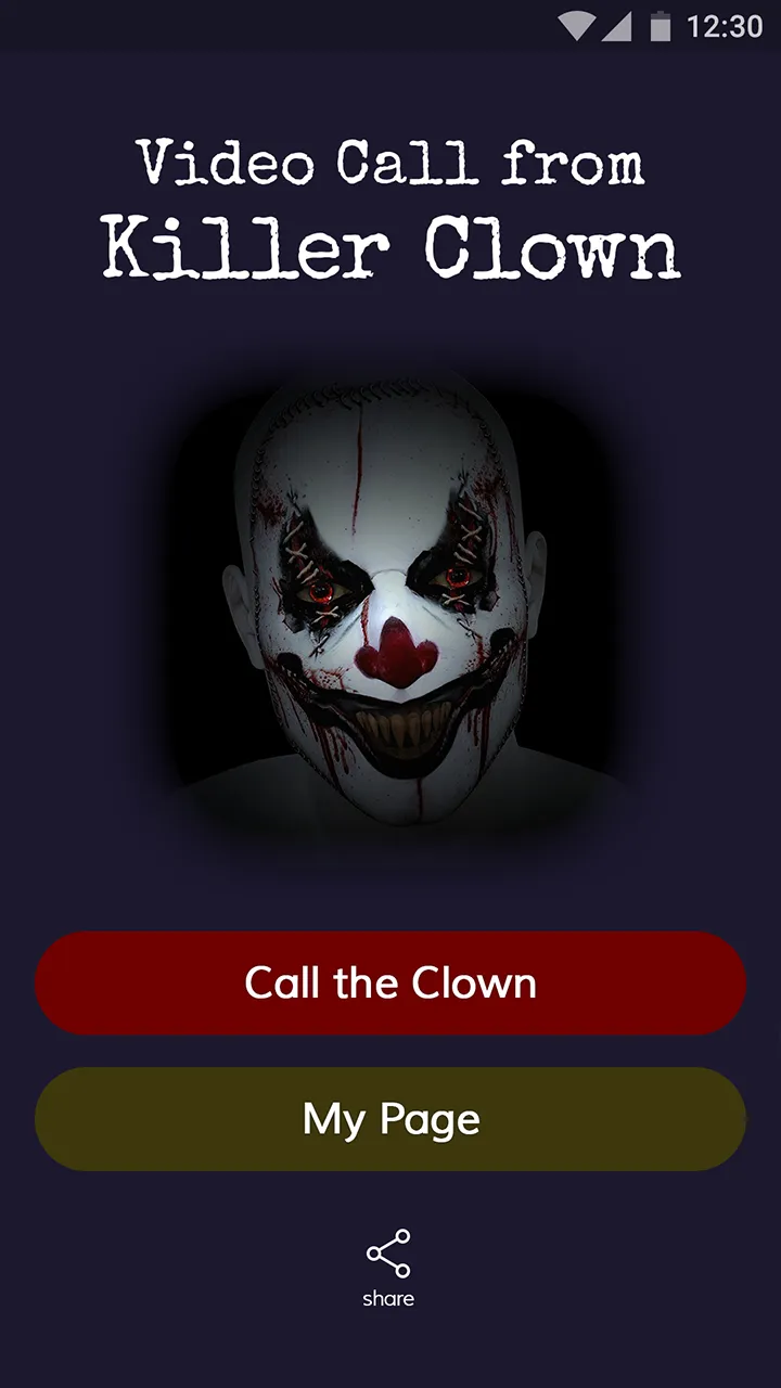 Video Call from Killer Clown - | Indus Appstore | Screenshot