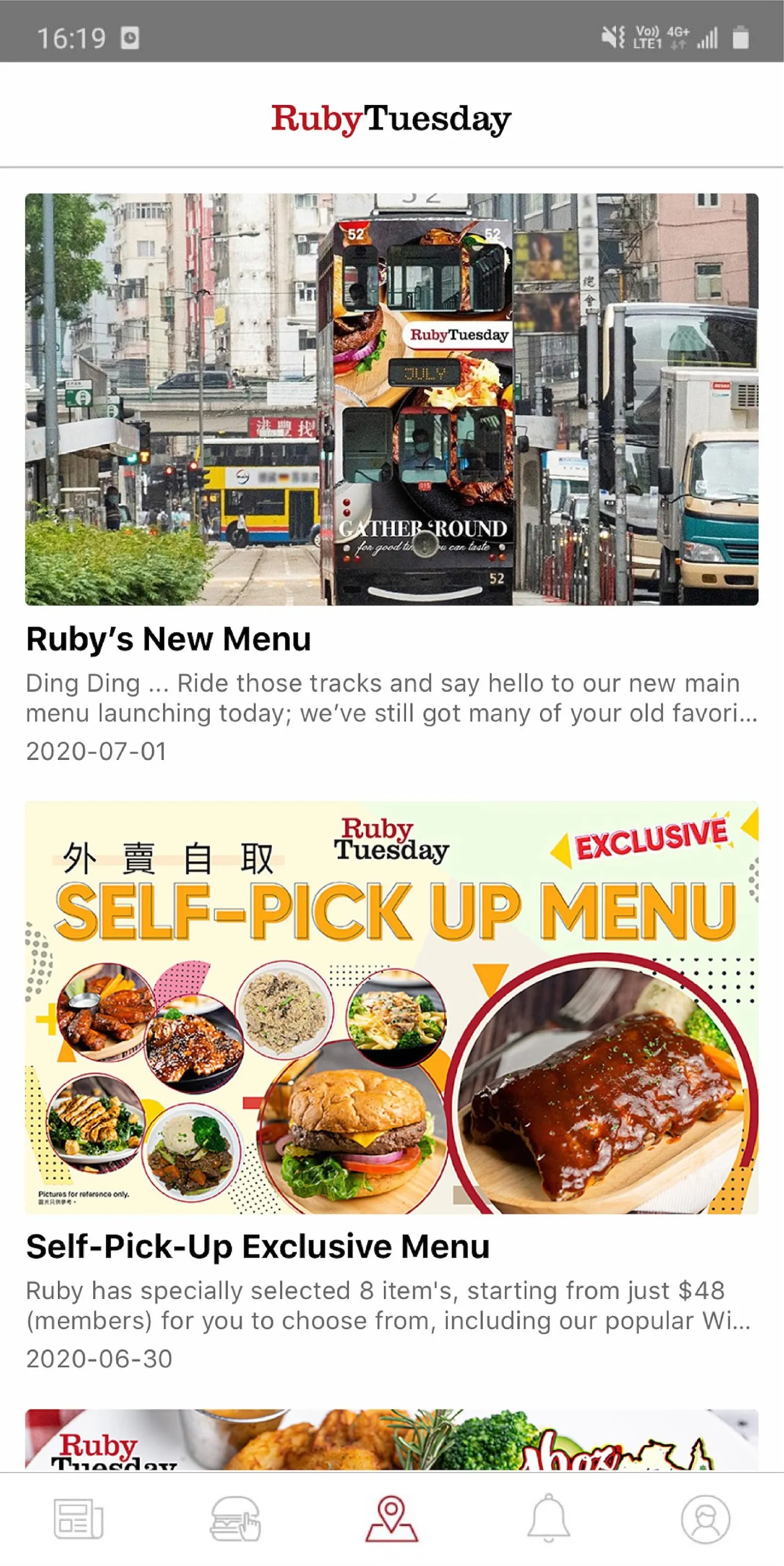 Ruby Tuesday Hong Kong | Indus Appstore | Screenshot