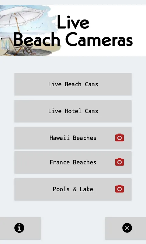 Live Beach Cams | Indus Appstore | Screenshot