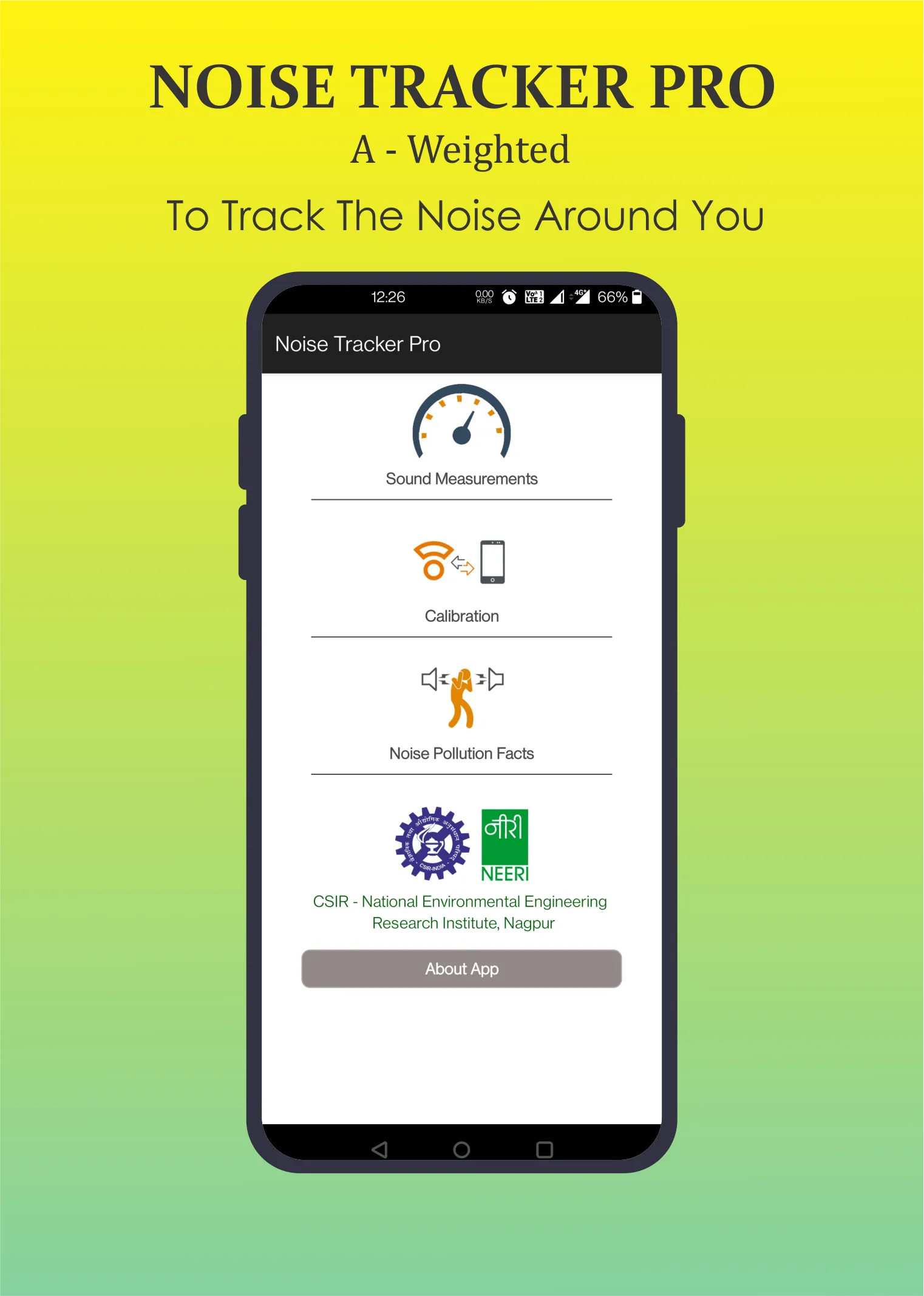 Noise Tracker Pro | Indus Appstore | Screenshot