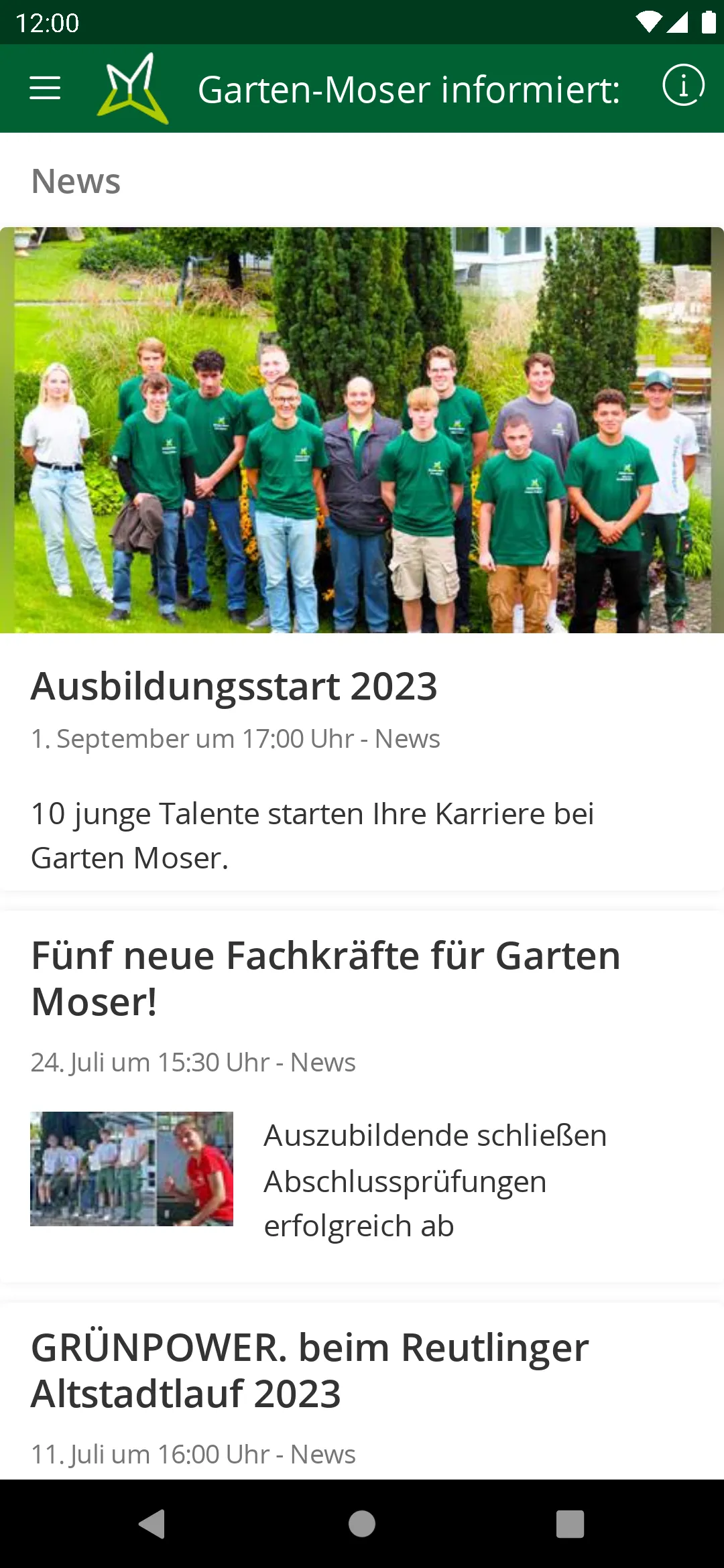 Garten-Moser | Indus Appstore | Screenshot