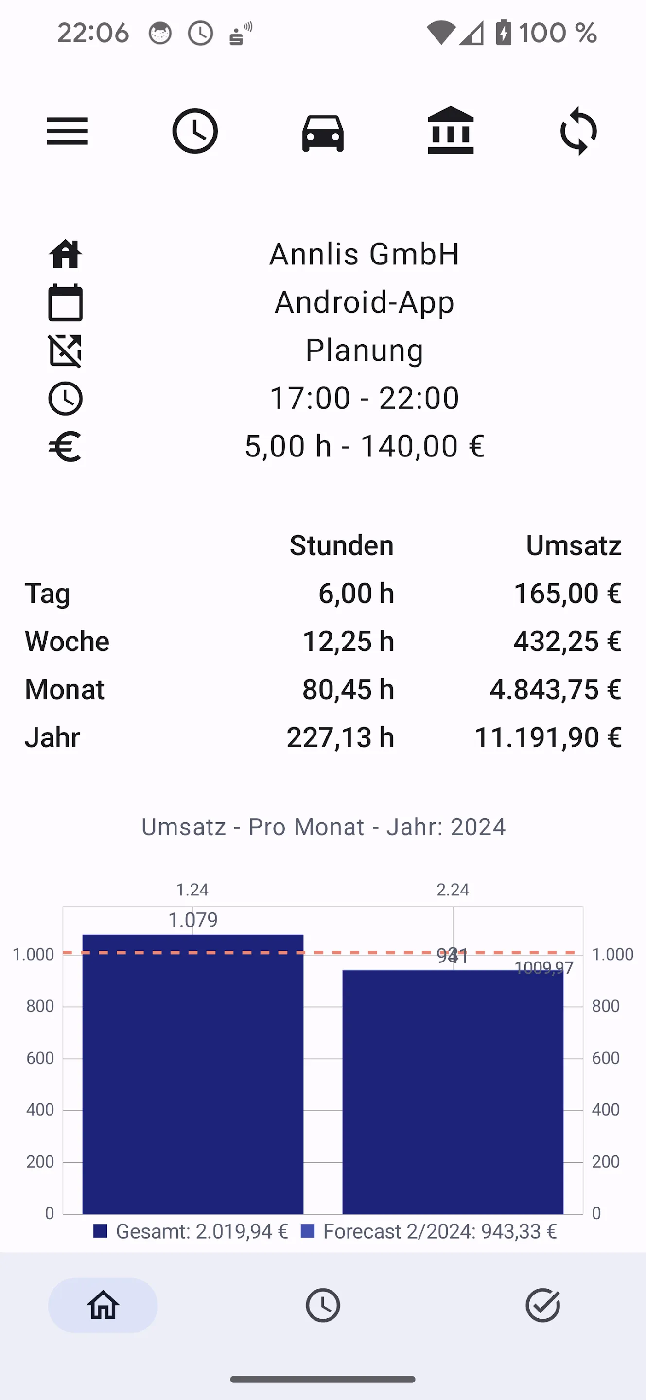 Timewarp - Timesheets | Indus Appstore | Screenshot