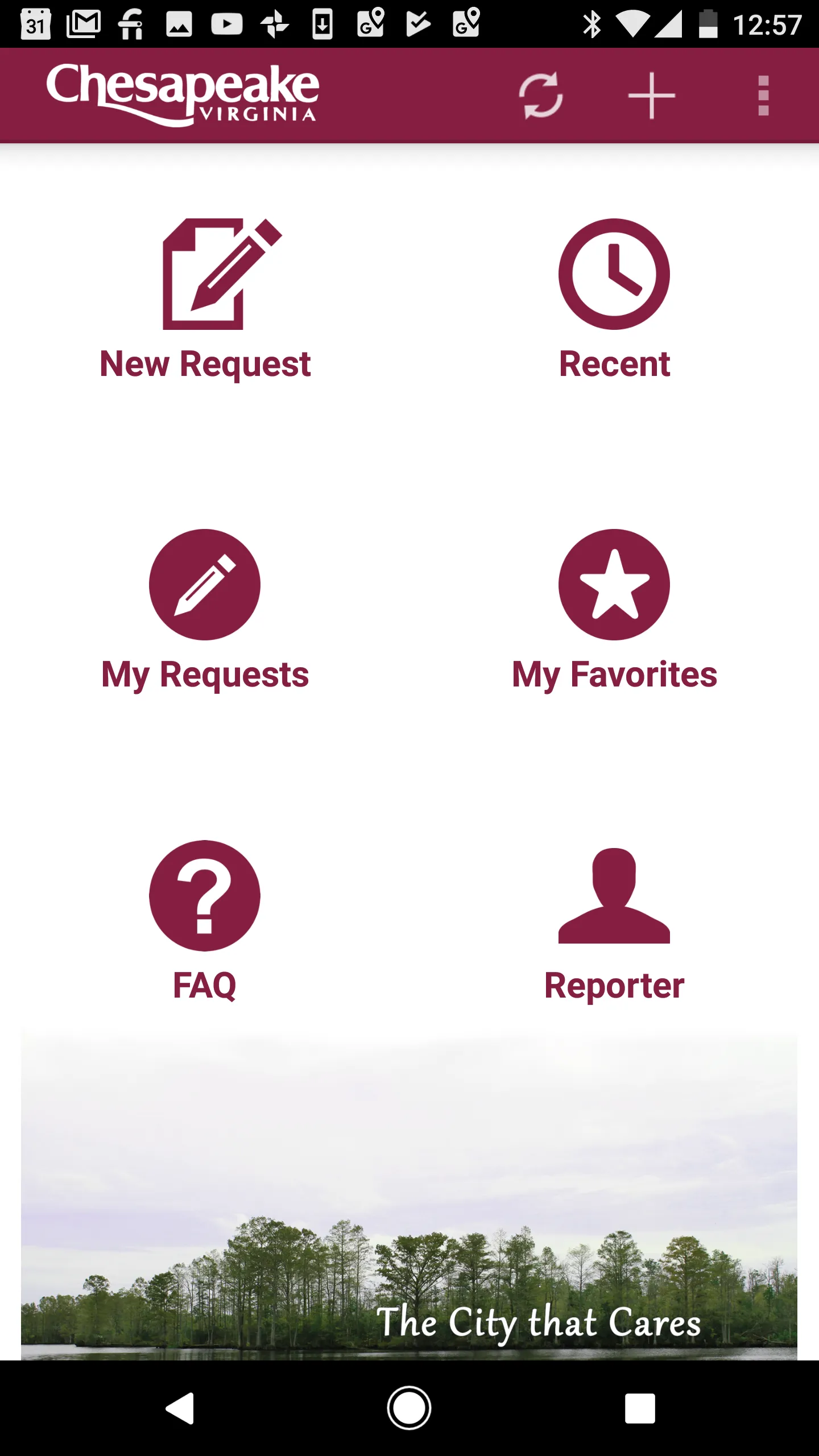 Chesapeake Service Requests | Indus Appstore | Screenshot