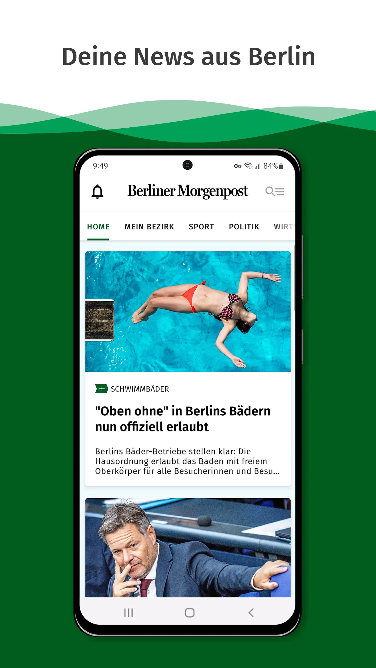 Berliner Morgenpost News | Indus Appstore | Screenshot