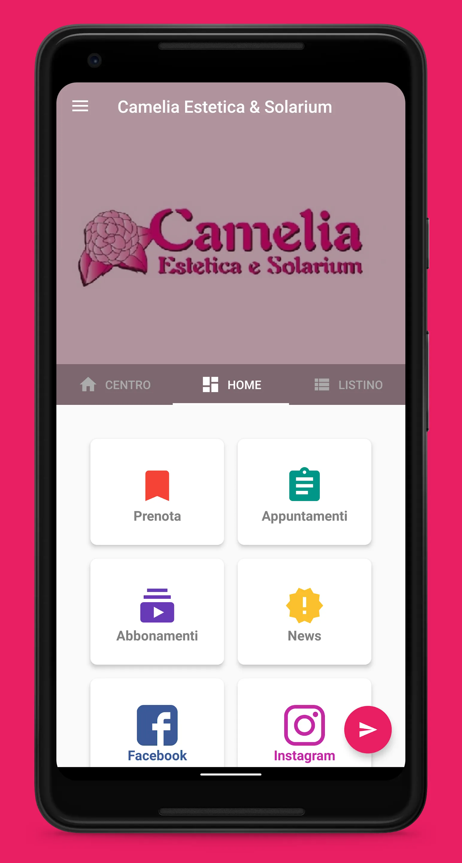 Camelia Estetica & Solarium | Indus Appstore | Screenshot