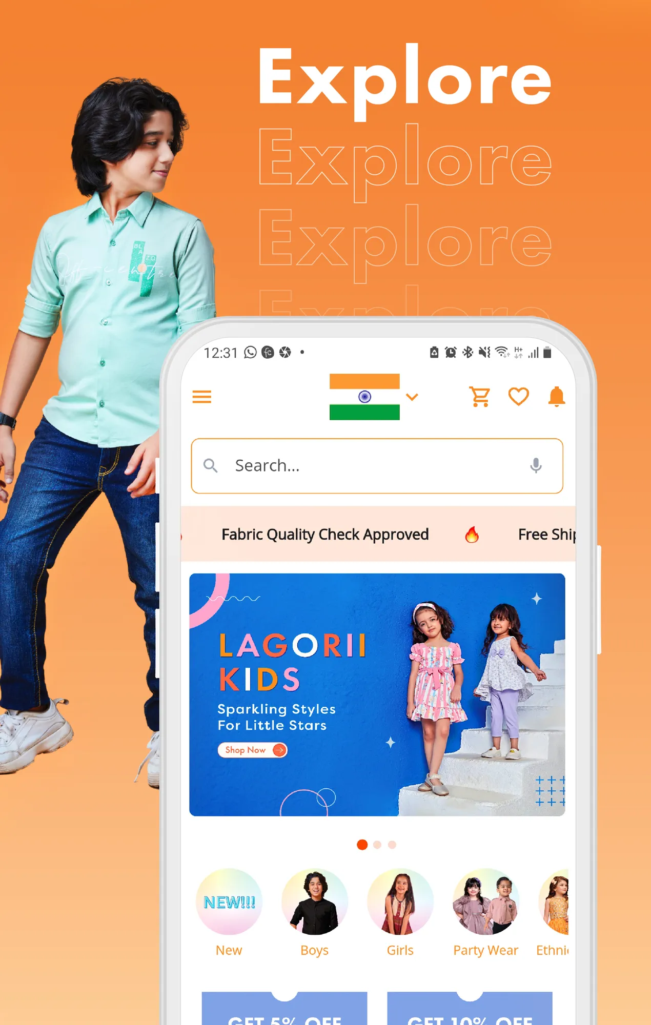 Lagorii Kids fashion Store | Indus Appstore | Screenshot