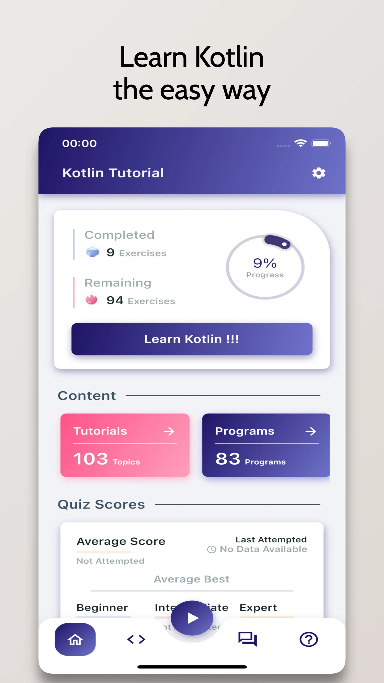 Kotlin Tutorial - Simplified | Indus Appstore | Screenshot