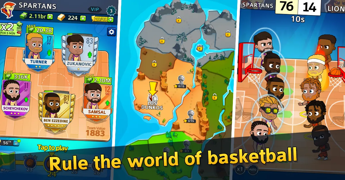 Idle Five Basketball tycoon | Indus Appstore | Screenshot