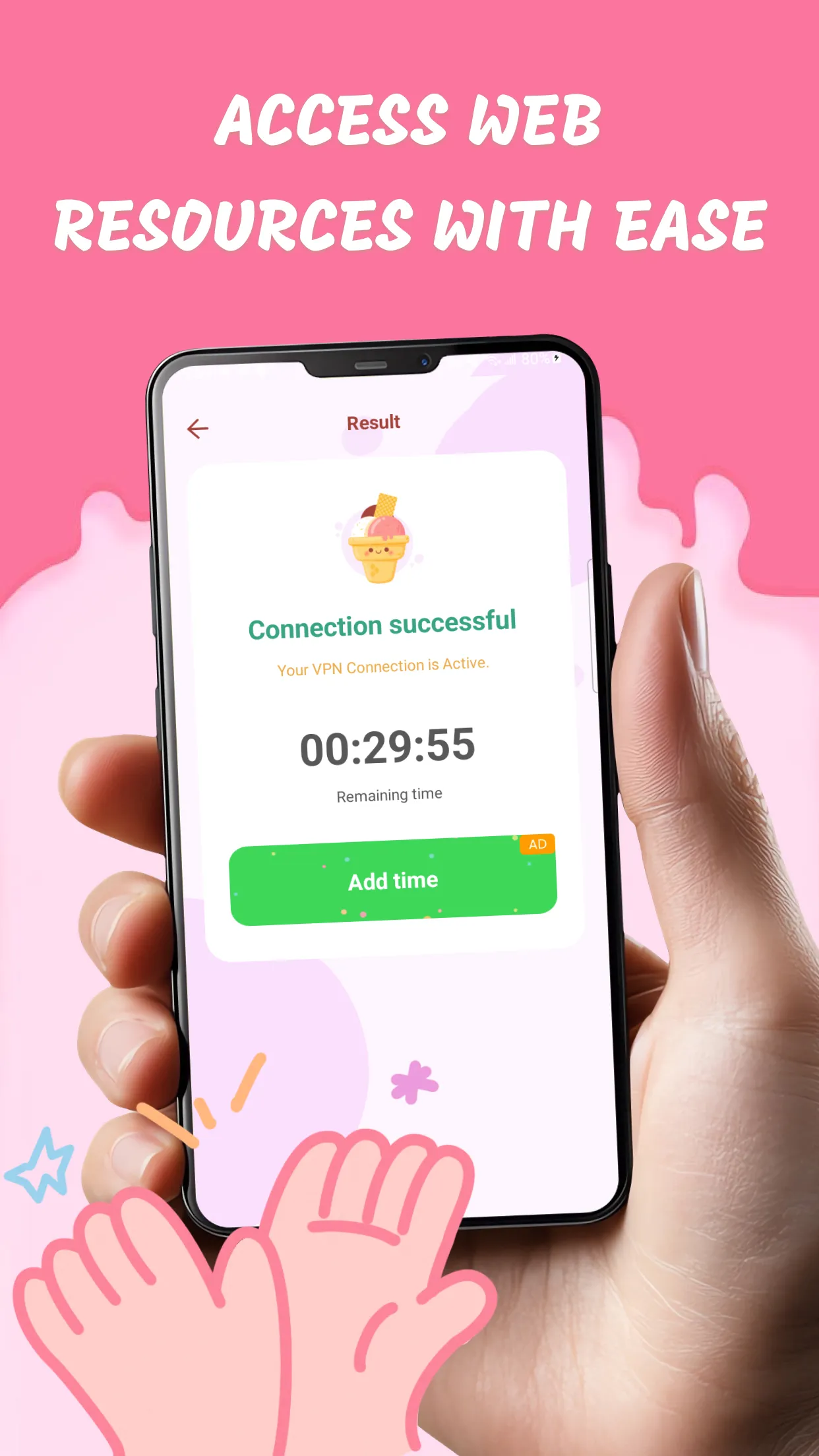 Creamy VPN | Indus Appstore | Screenshot