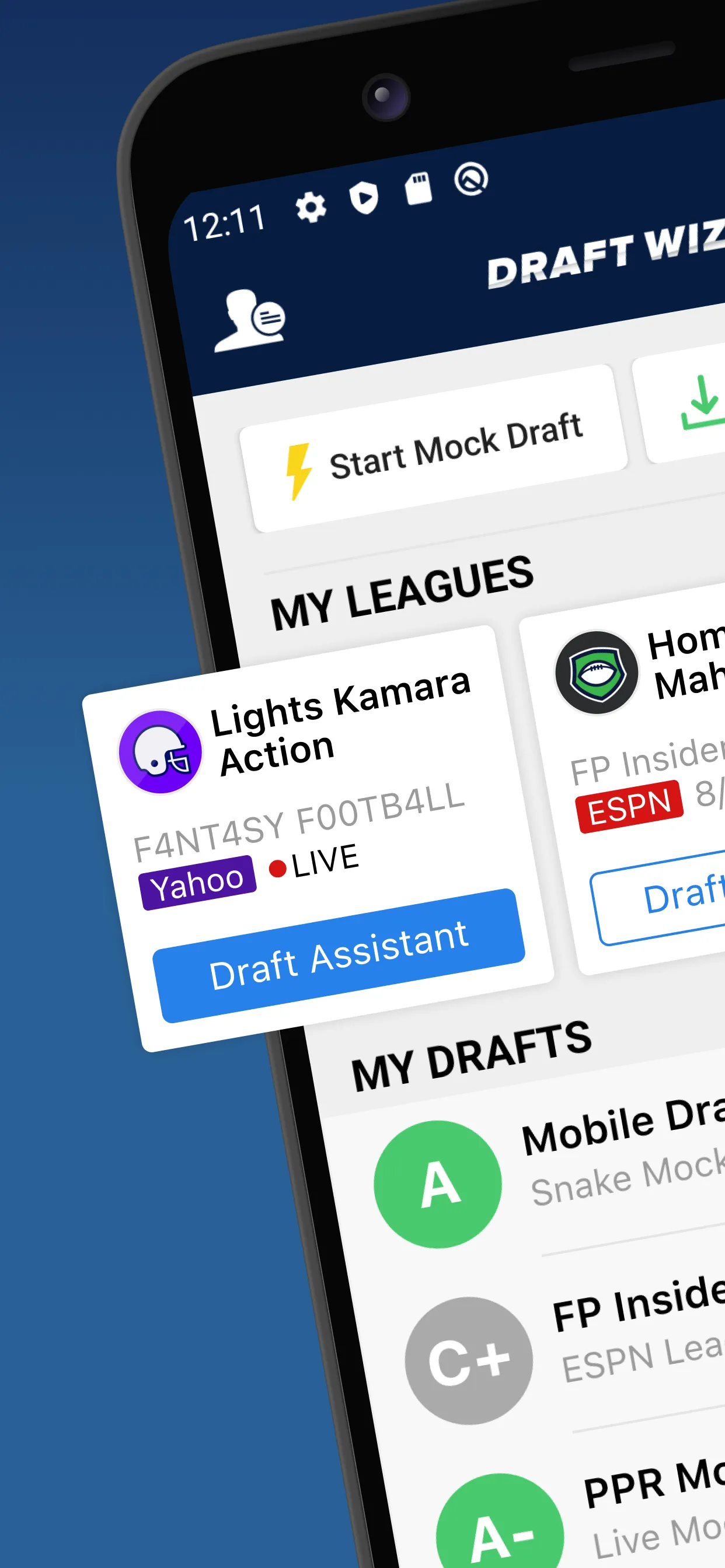 Fantasy Football Draft Wizard | Indus Appstore | Screenshot