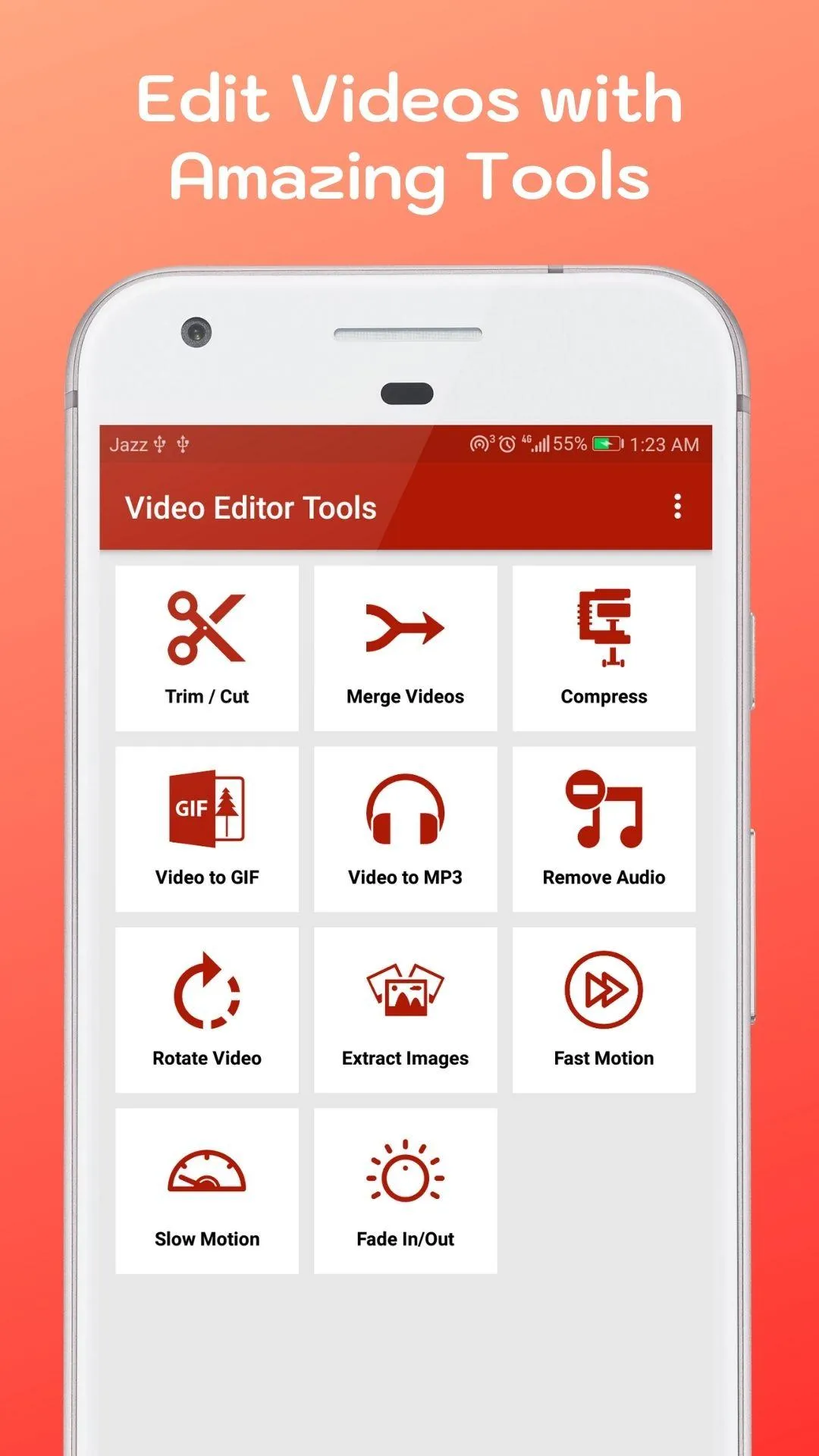 MP4 Video Editing Tools | Indus Appstore | Screenshot