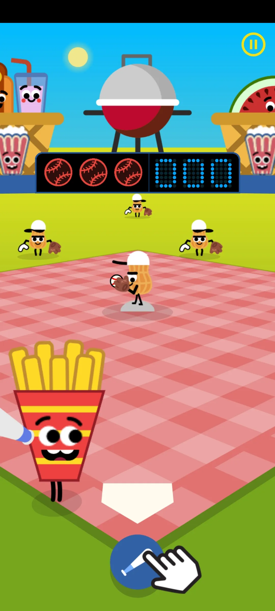 Doodle Slugger : Baseball Game | Indus Appstore | Screenshot