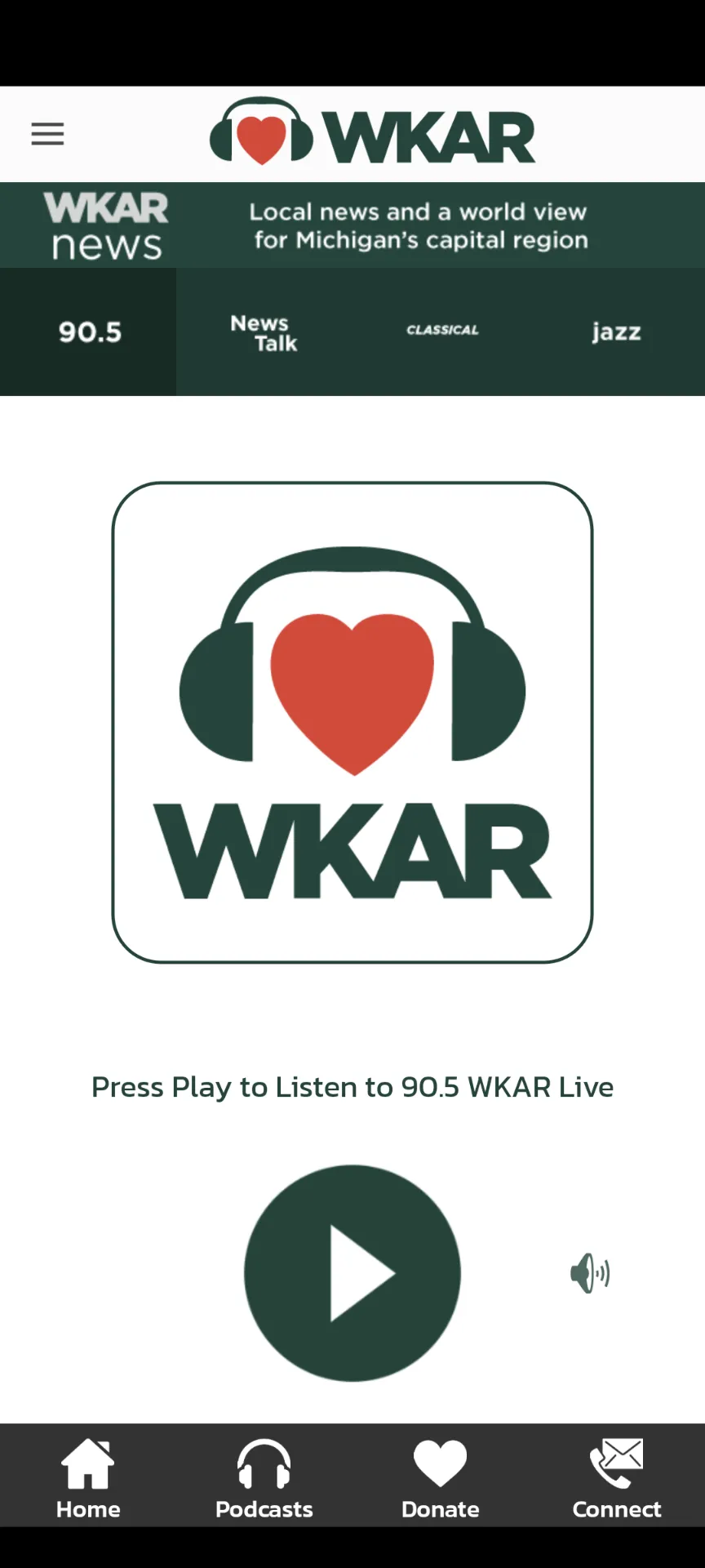 WKAR Listen | Indus Appstore | Screenshot