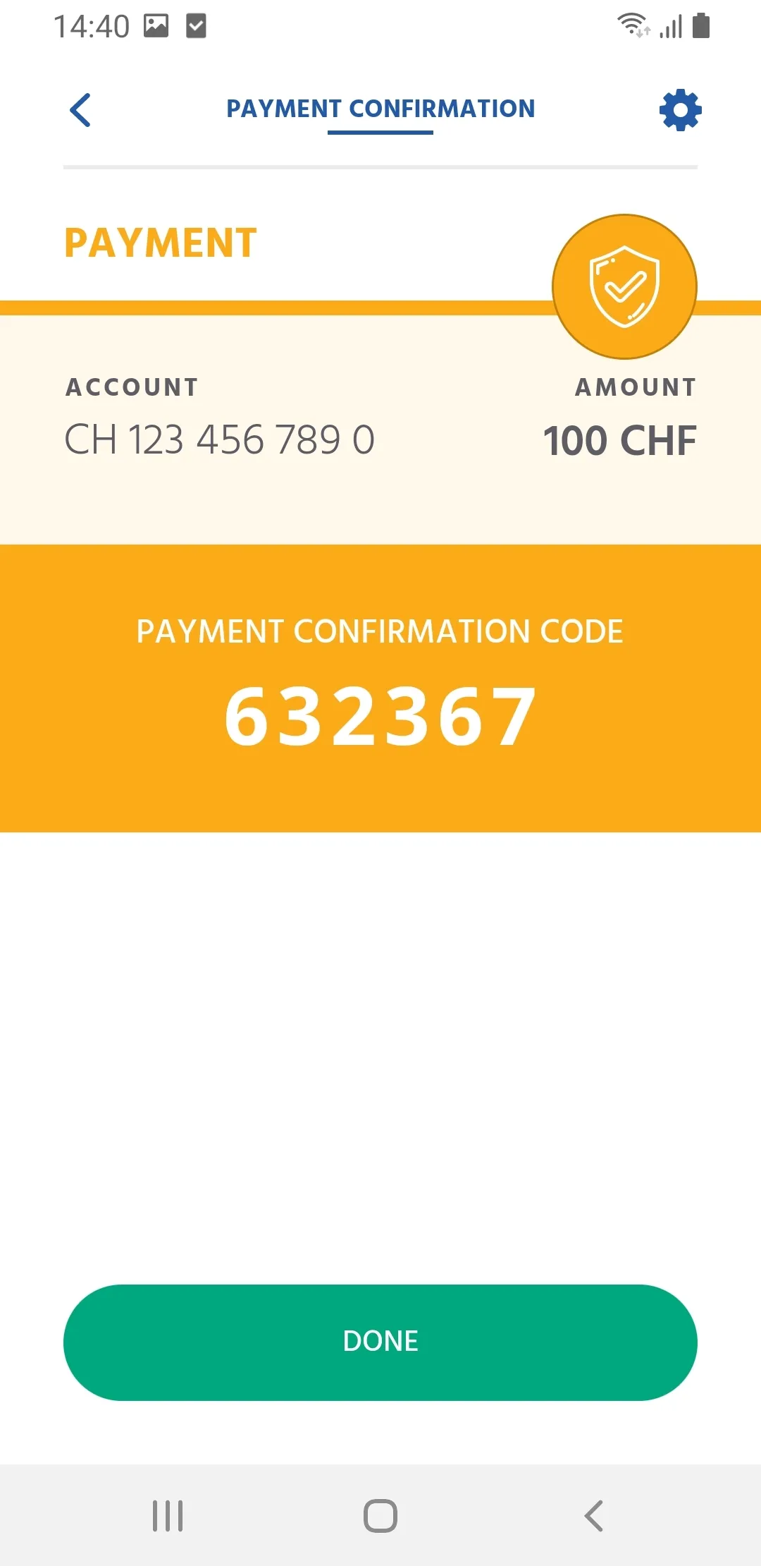 CrontoSign Swiss | Indus Appstore | Screenshot