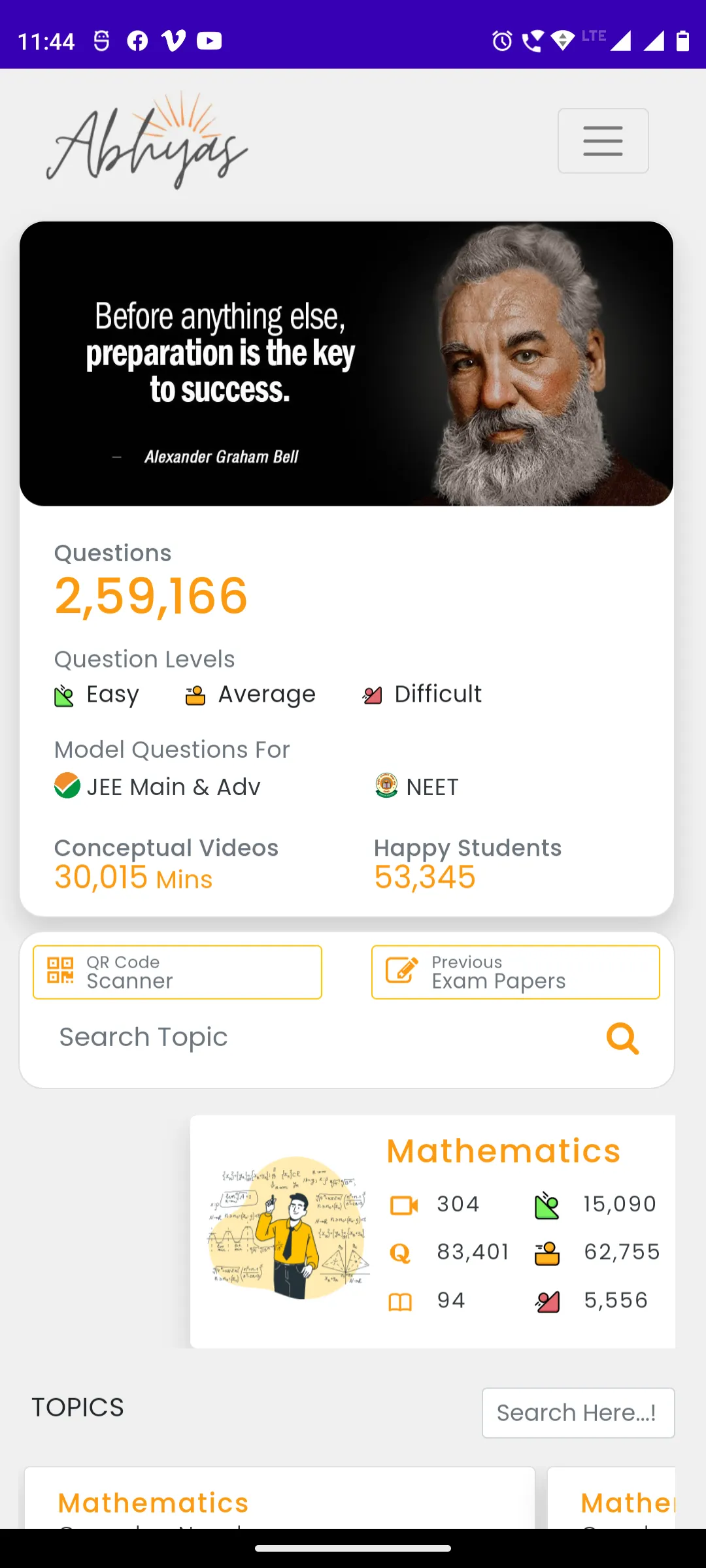 Aditya Abhyas | Indus Appstore | Screenshot