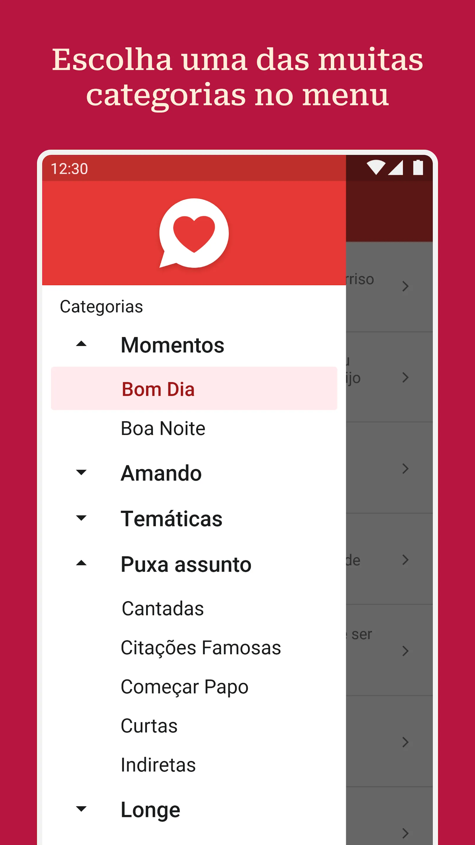 Frases e Mensagens de Amor | Indus Appstore | Screenshot