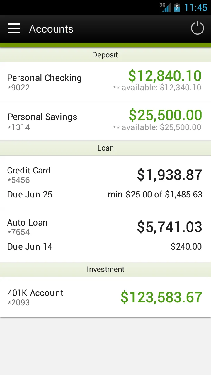 Columbia Credit Union | Indus Appstore | Screenshot