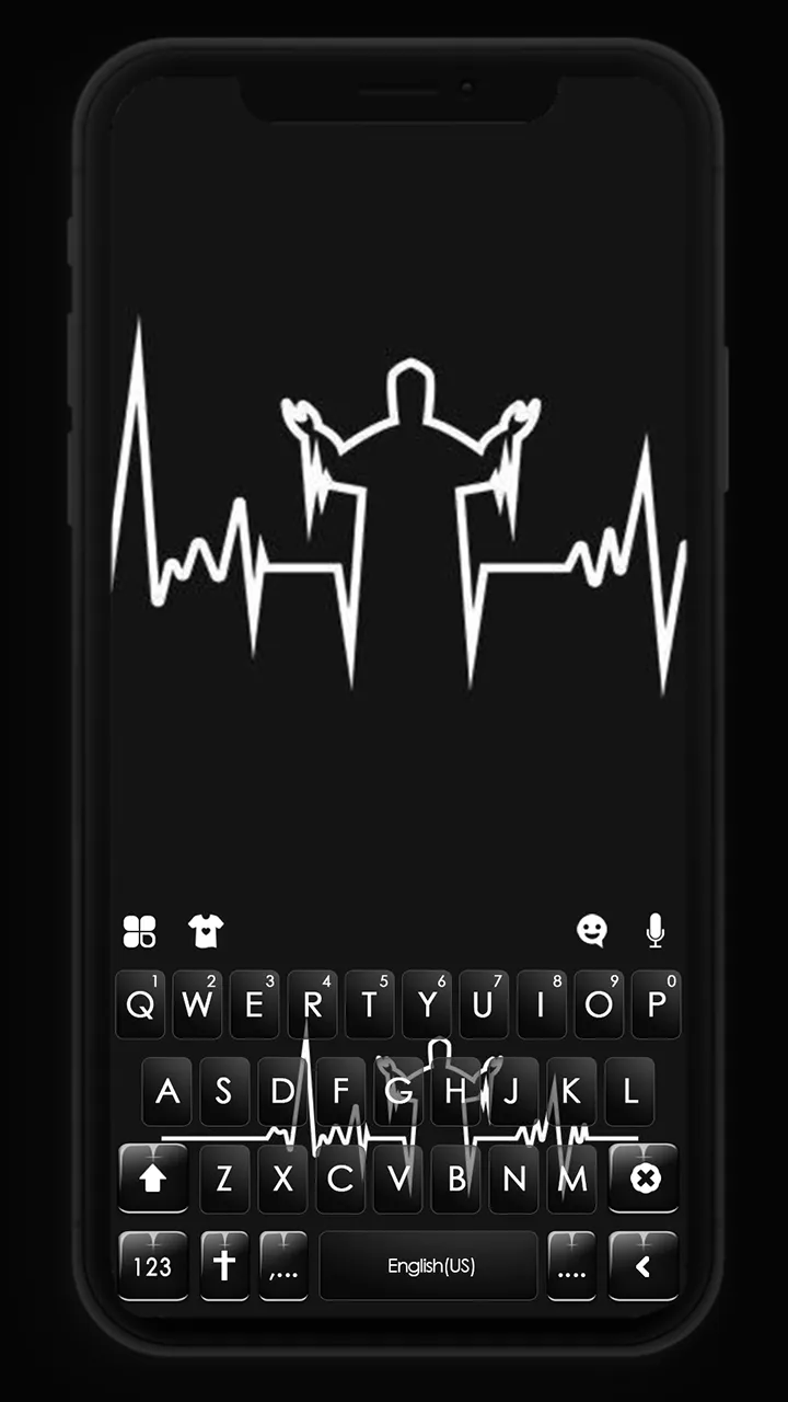 Jesus Heartbeat Keyboard Backg | Indus Appstore | Screenshot