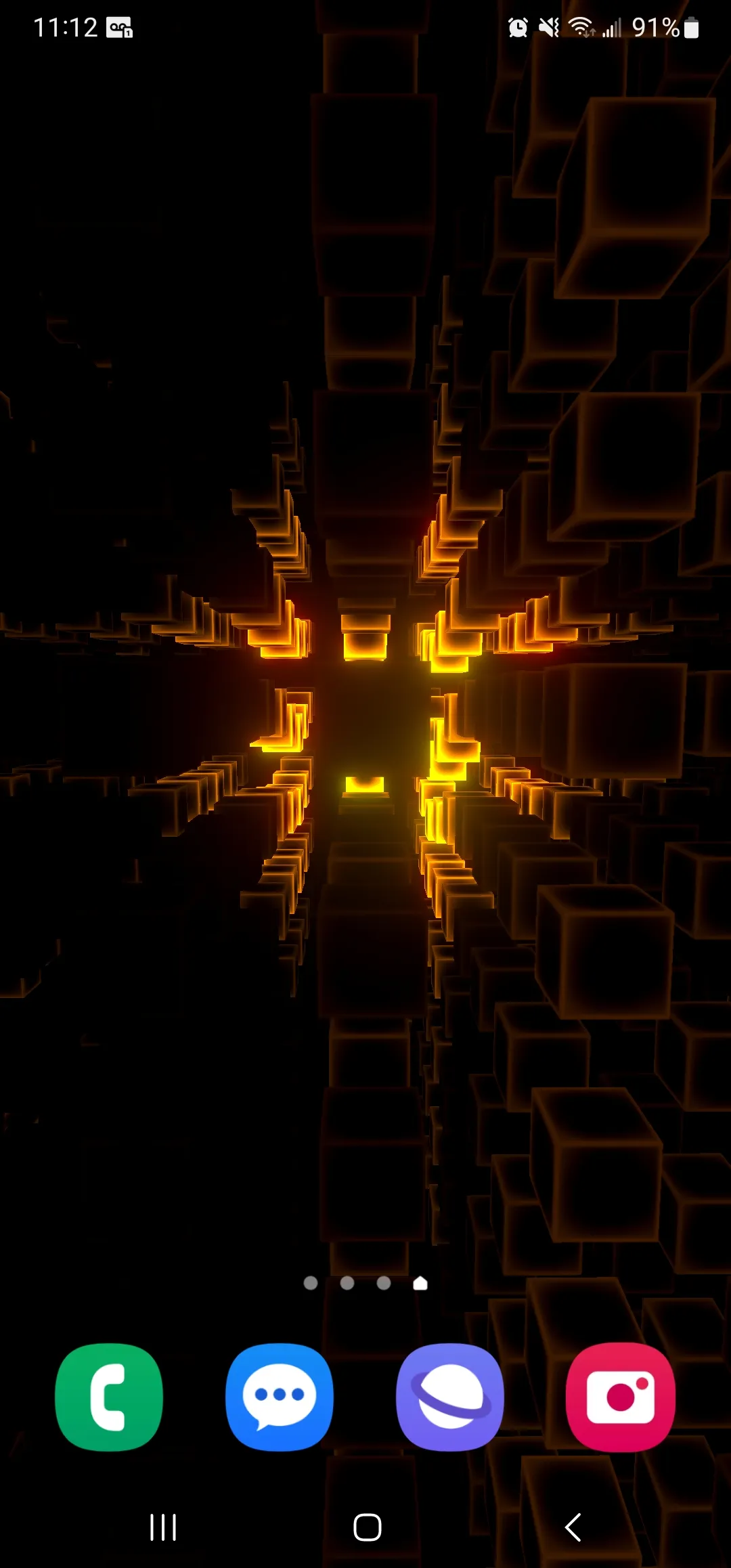 Infinity Cubes Live Wallpaper | Indus Appstore | Screenshot