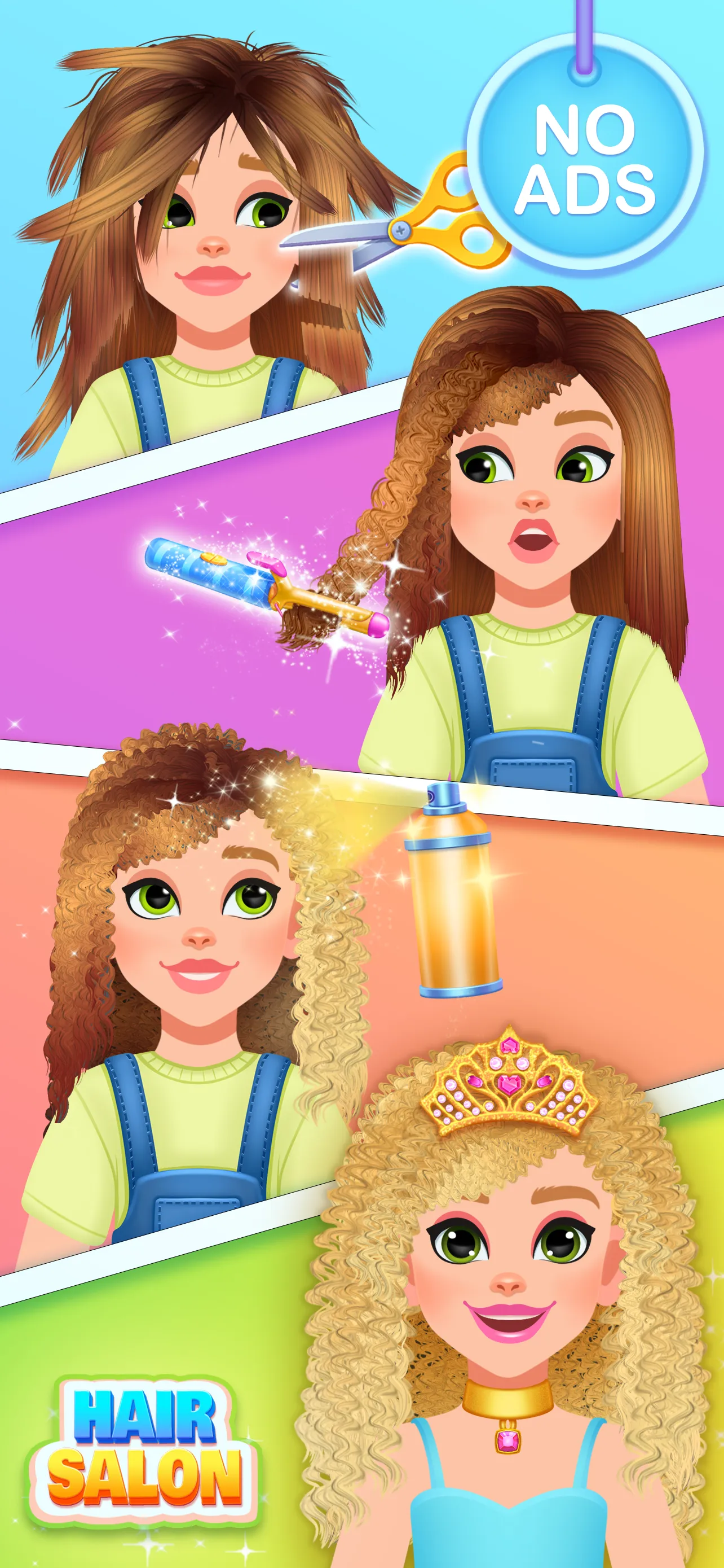 Hair Salon Games For Kids | Indus Appstore | Screenshot