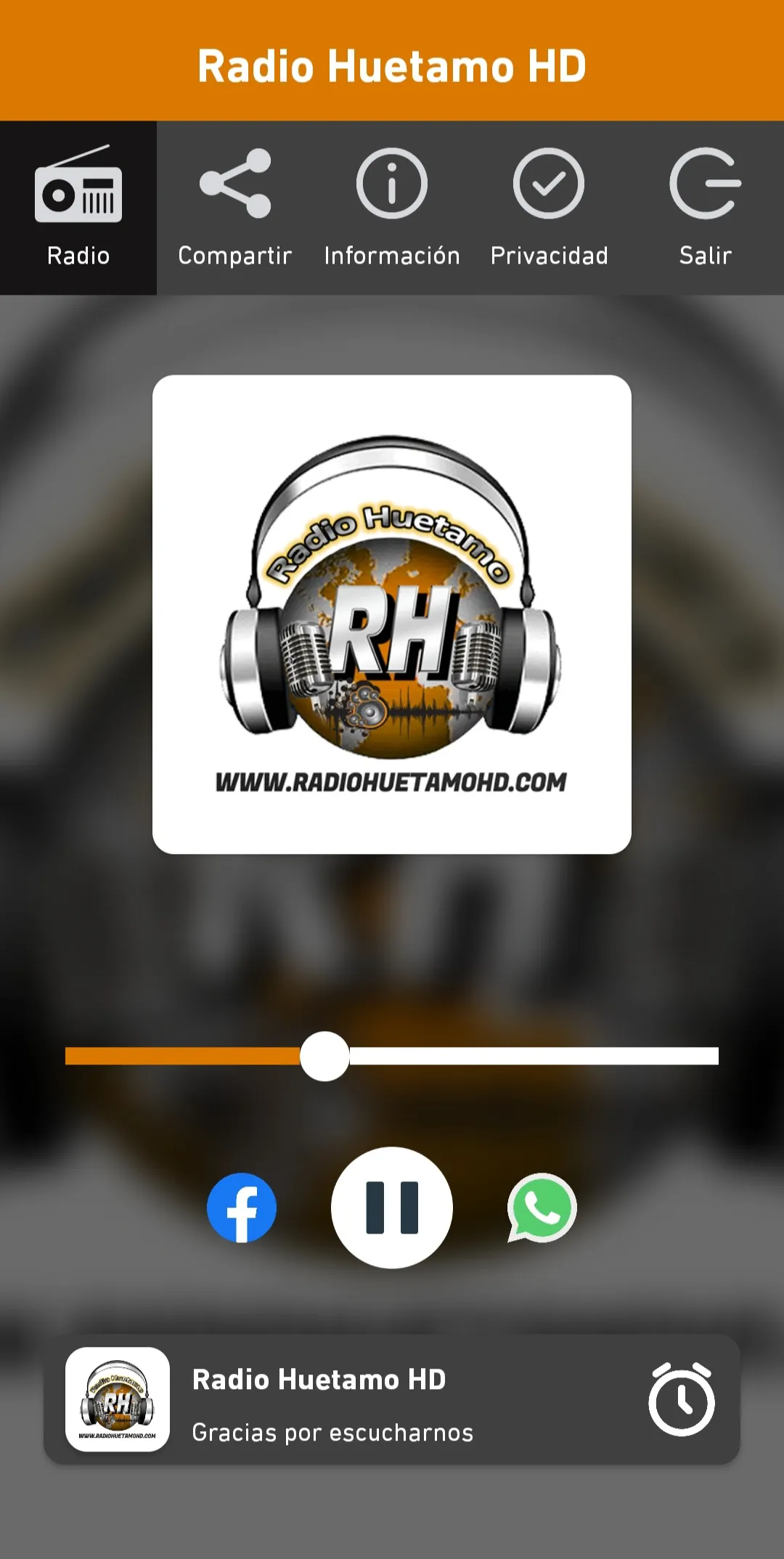 Radio Huetamo HD | Indus Appstore | Screenshot