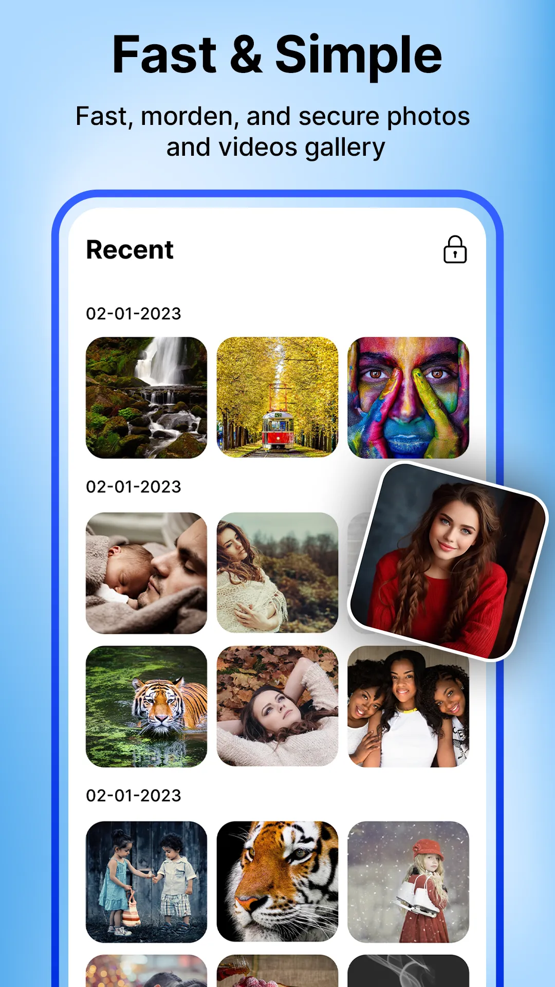 Gallery - Photo Gallery, Vault | Indus Appstore | Screenshot