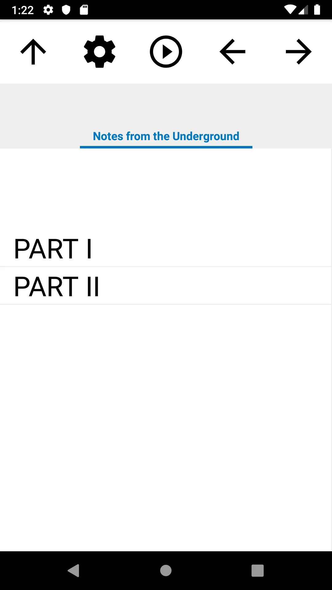 Book, Notes from the Undergrou | Indus Appstore | Screenshot