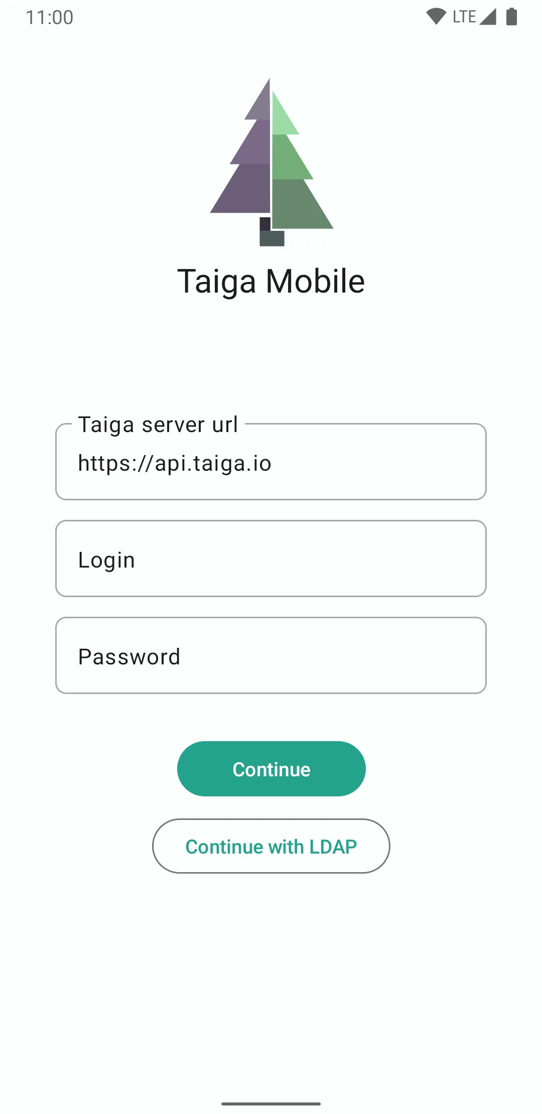 Taiga Mobile [Archived] | Indus Appstore | Screenshot