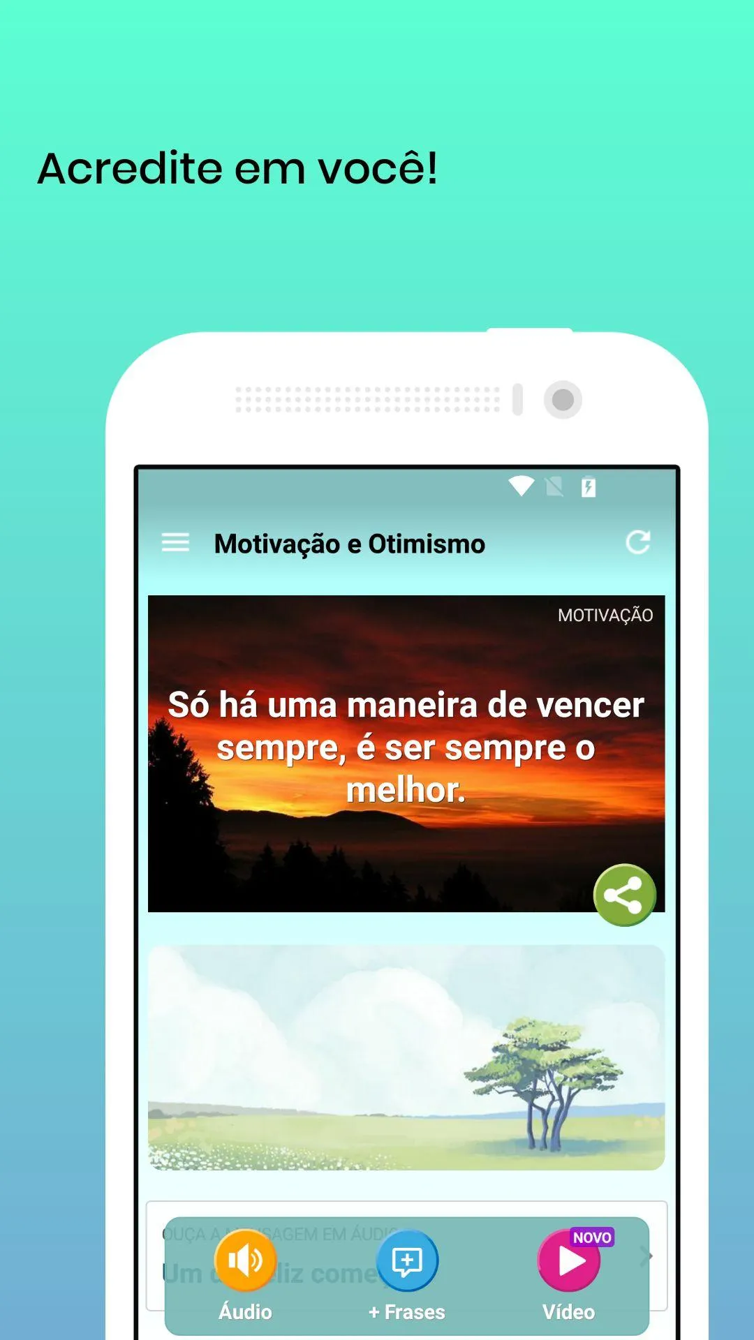 Frases de Motivação e Otimismo | Indus Appstore | Screenshot