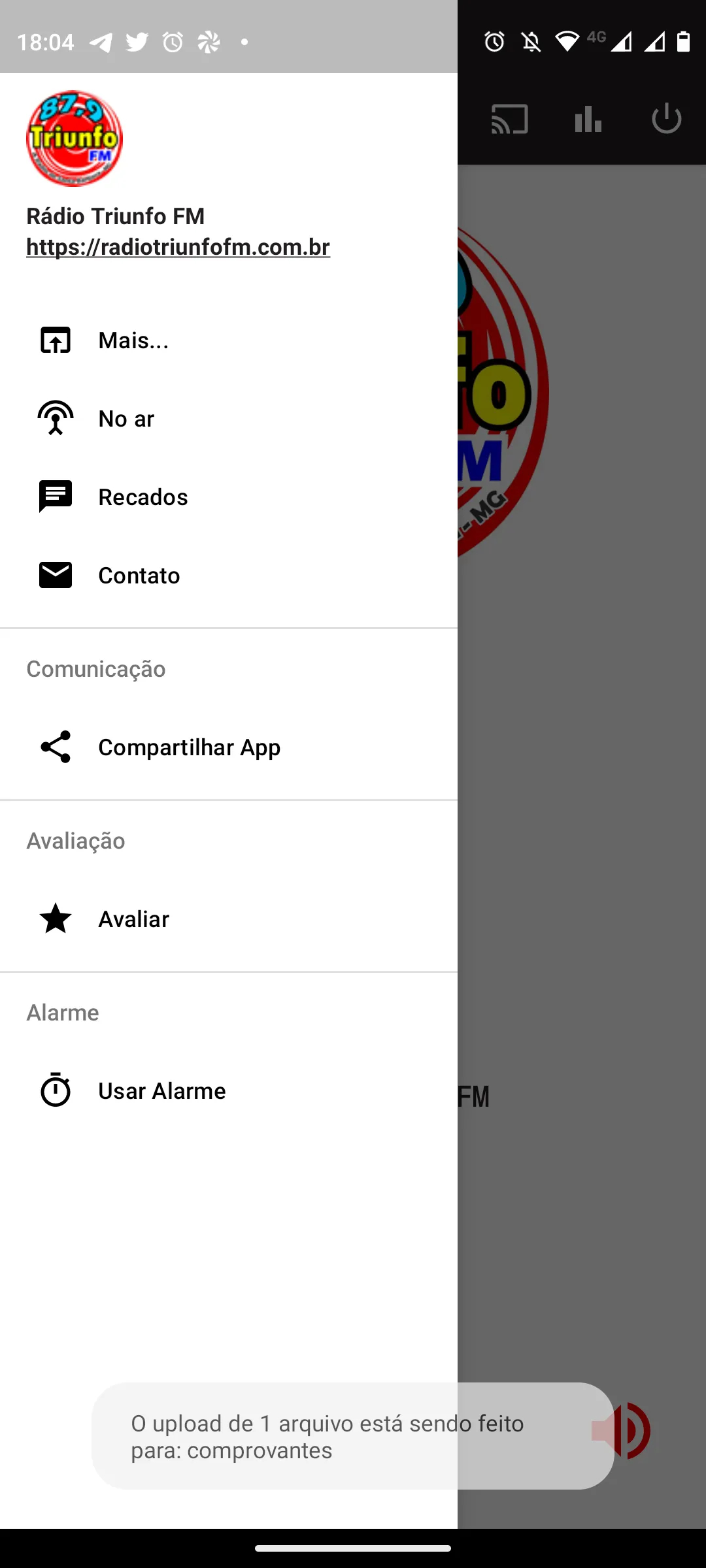 Rádio Triunfo FM | Indus Appstore | Screenshot