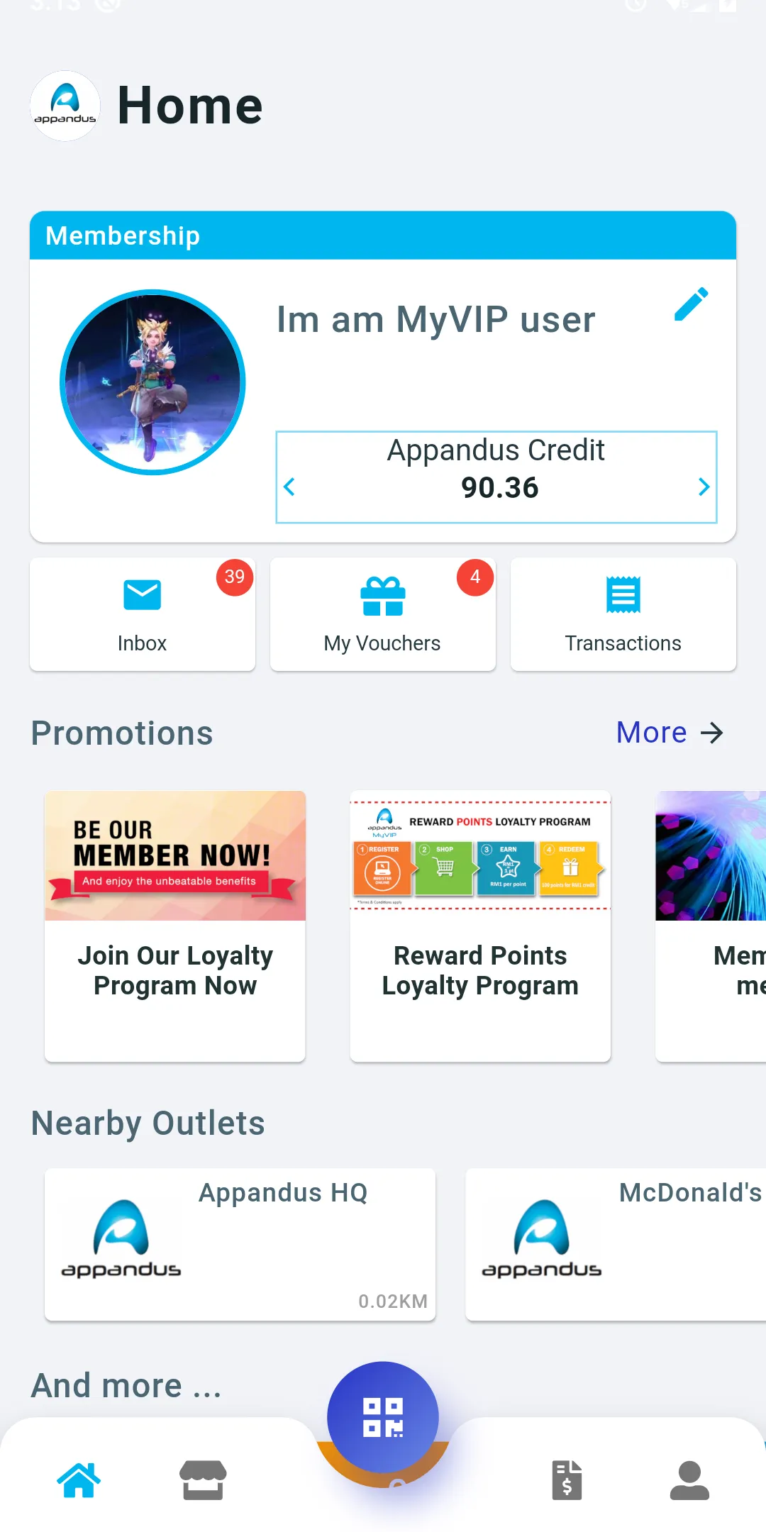 Appandus MyVIP - Member App | Indus Appstore | Screenshot