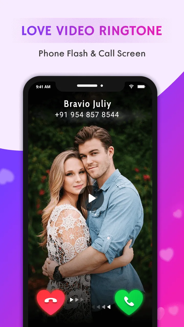 Love Video Ringtone for Incomi | Indus Appstore | Screenshot