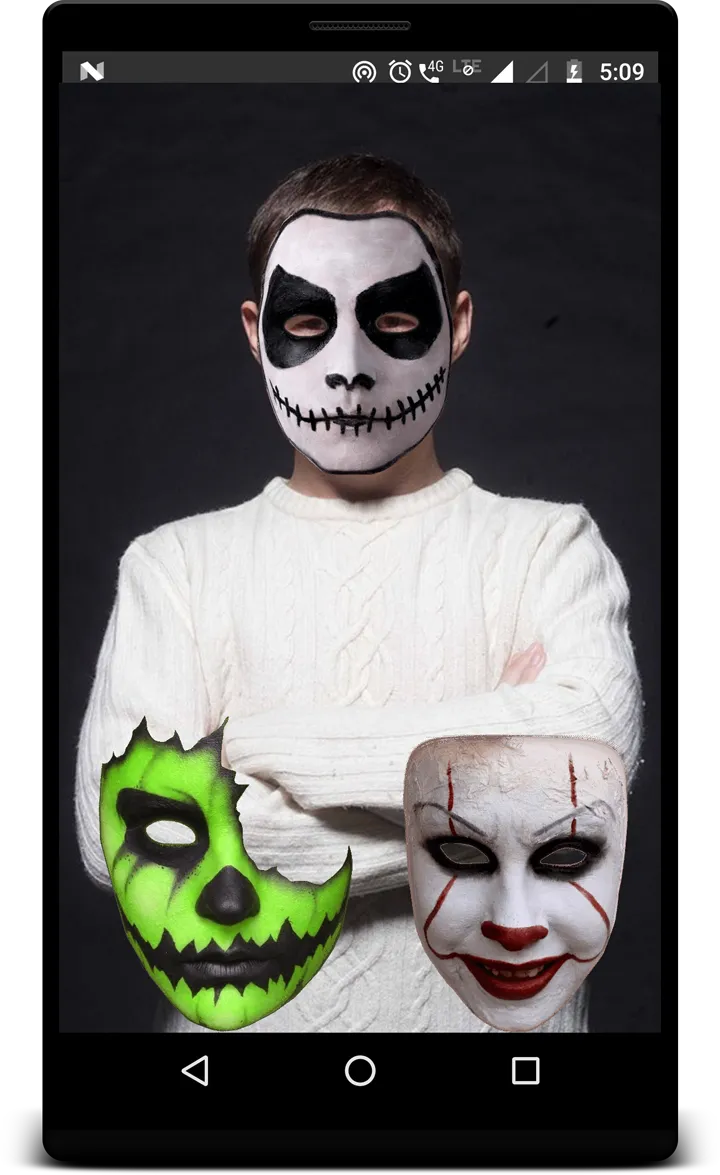 Halloween makeup editor | Indus Appstore | Screenshot