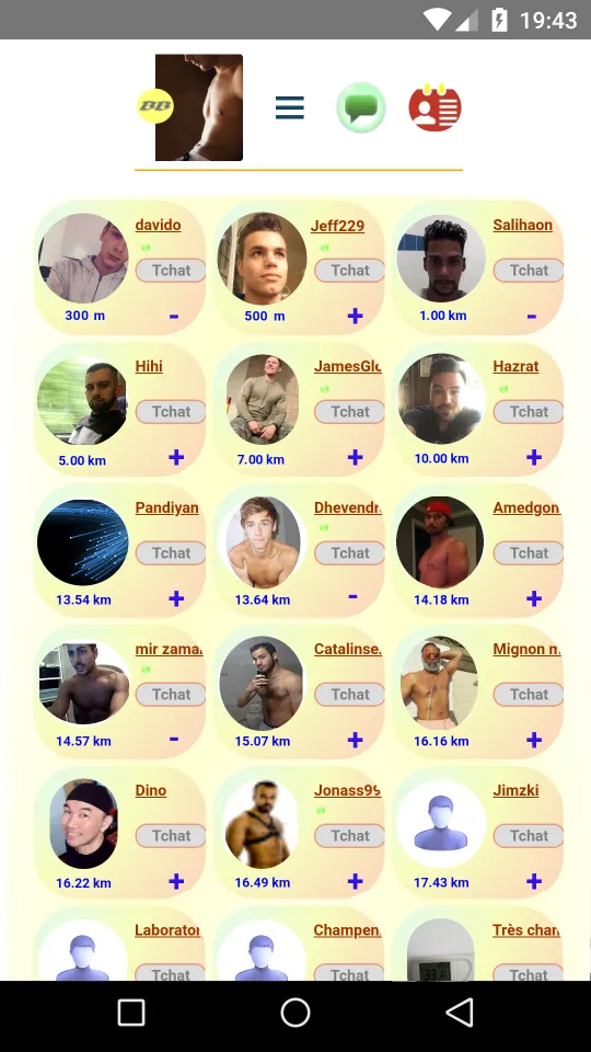 Gay chat and dating BB | Indus Appstore | Screenshot