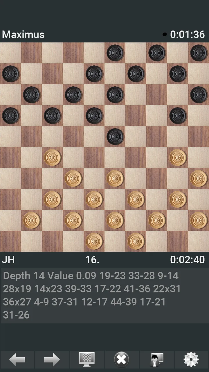 Maximus Draughts | Indus Appstore | Screenshot