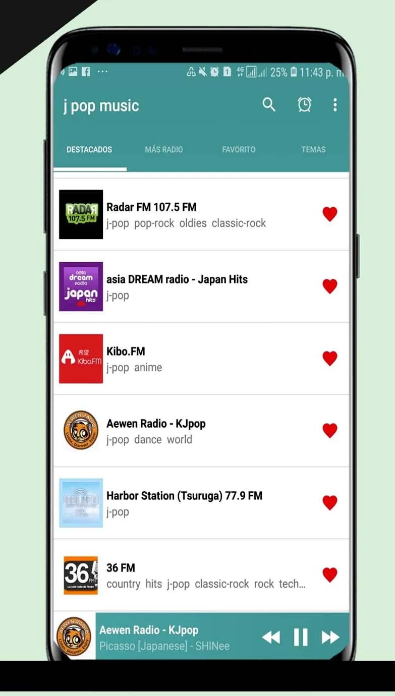 J Pop Music | Indus Appstore | Screenshot