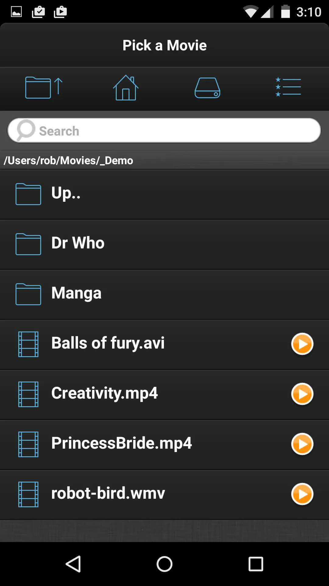 VLC Streamer Lite | Indus Appstore | Screenshot