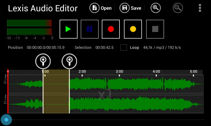 Lexis Audio Editor | Indus Appstore | Screenshot