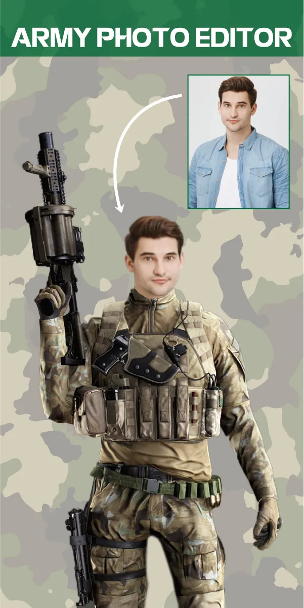 Real Army Suit Photo Editor | Indus Appstore | Screenshot