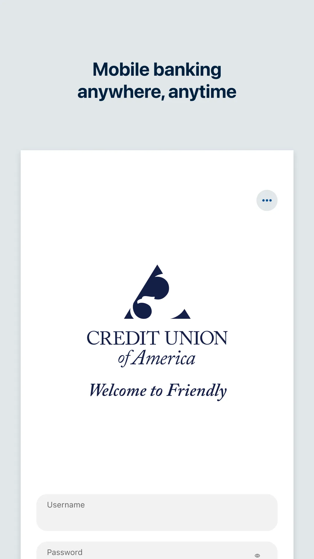 Credit Union of America | Indus Appstore | Screenshot