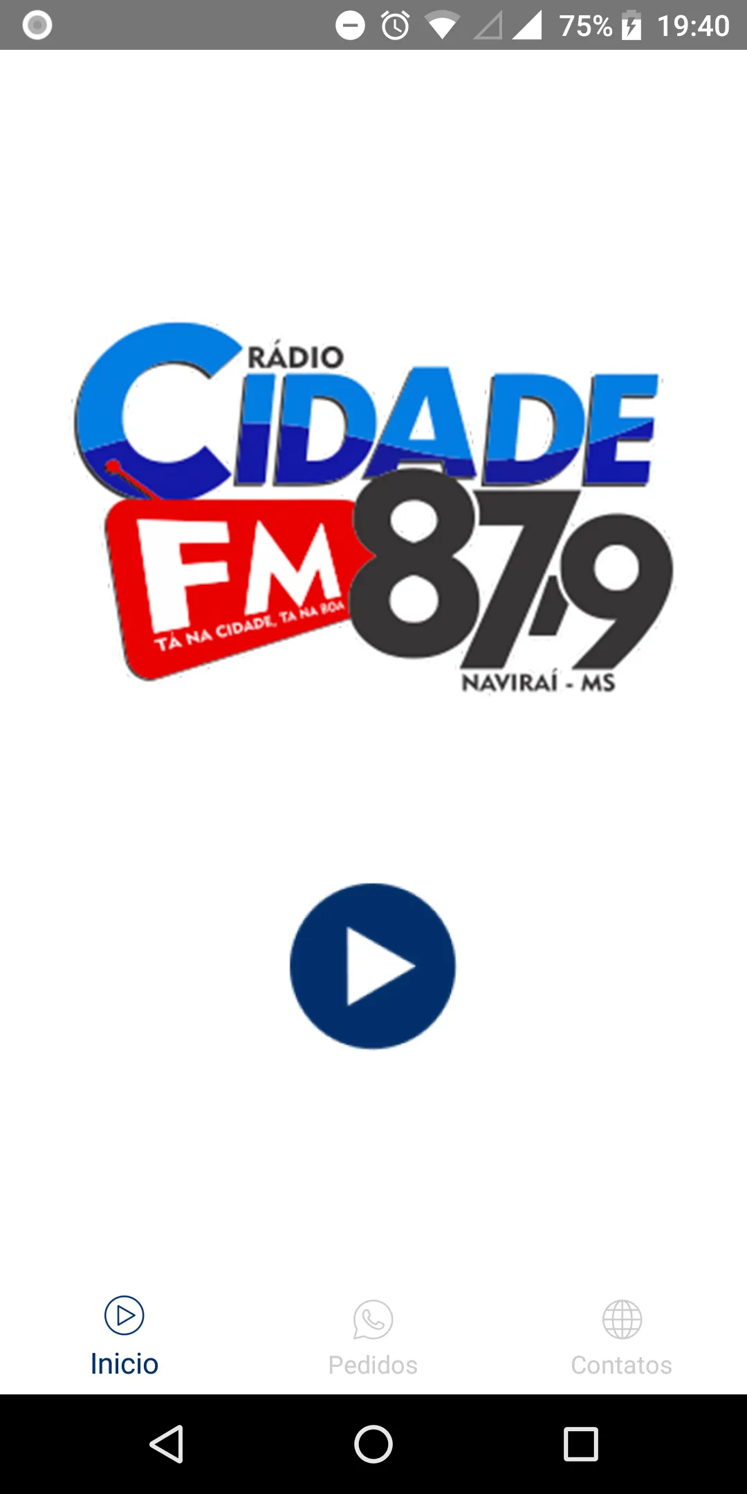 Cidade FM Naviraí | Indus Appstore | Screenshot