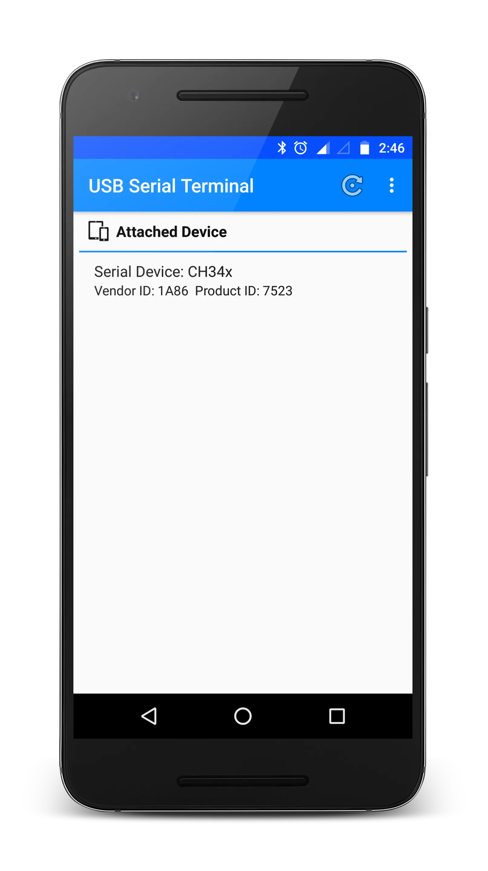 USB Serial Terminal | Indus Appstore | Screenshot