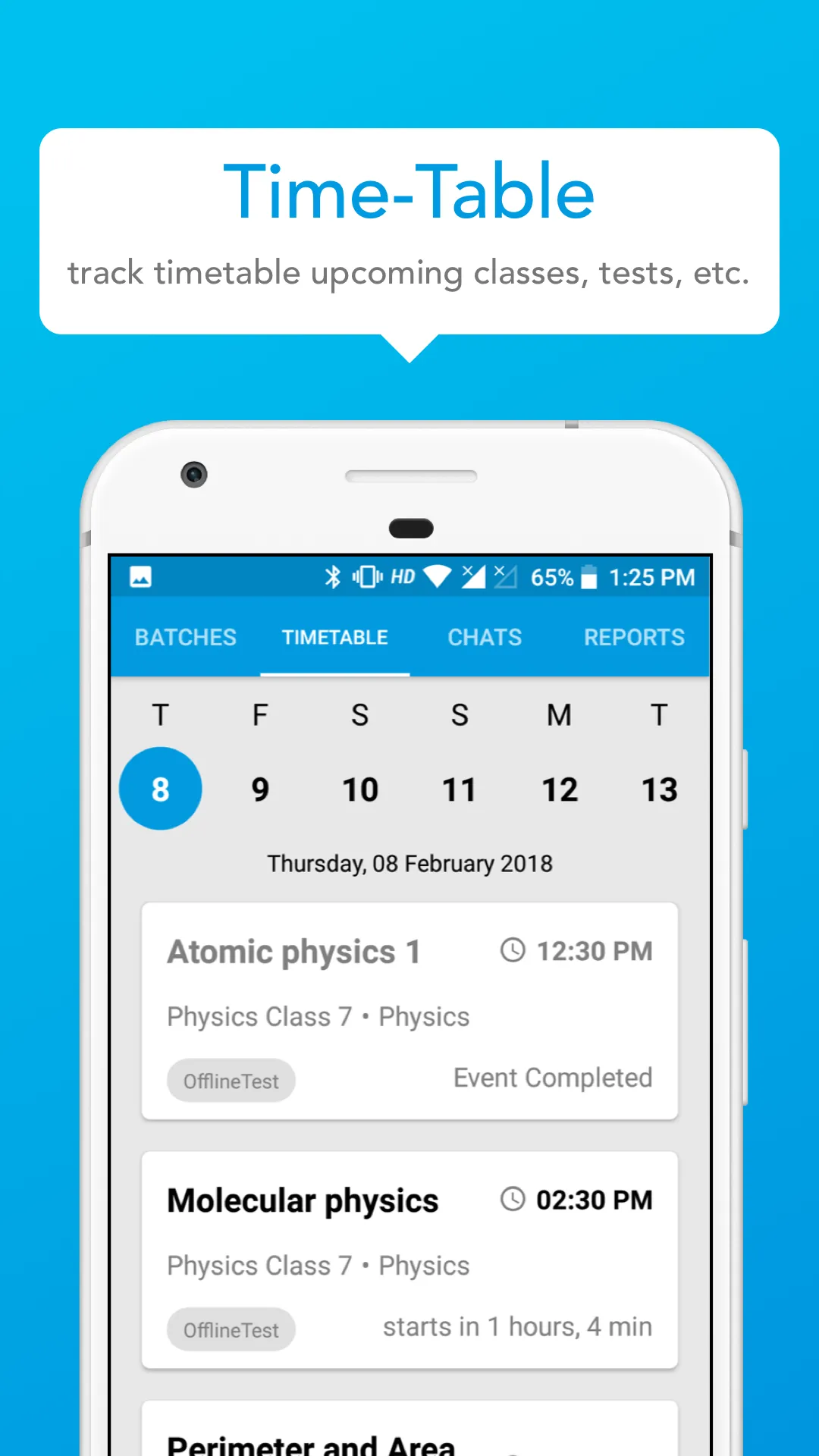 HOPE CHEMISTRY CLASSES | Indus Appstore | Screenshot