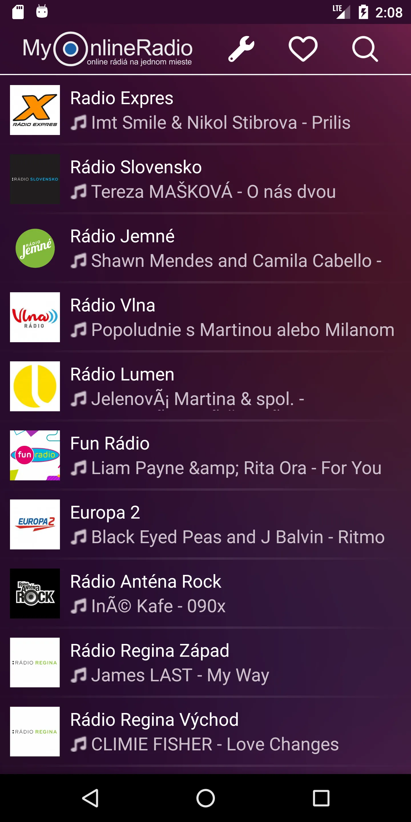 MyOnlineRadio - SK - Slovensko | Indus Appstore | Screenshot