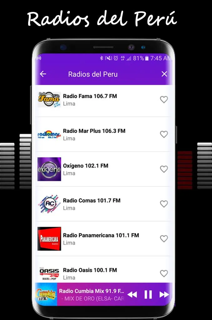 Radios del Peru en Vivo | Indus Appstore | Screenshot